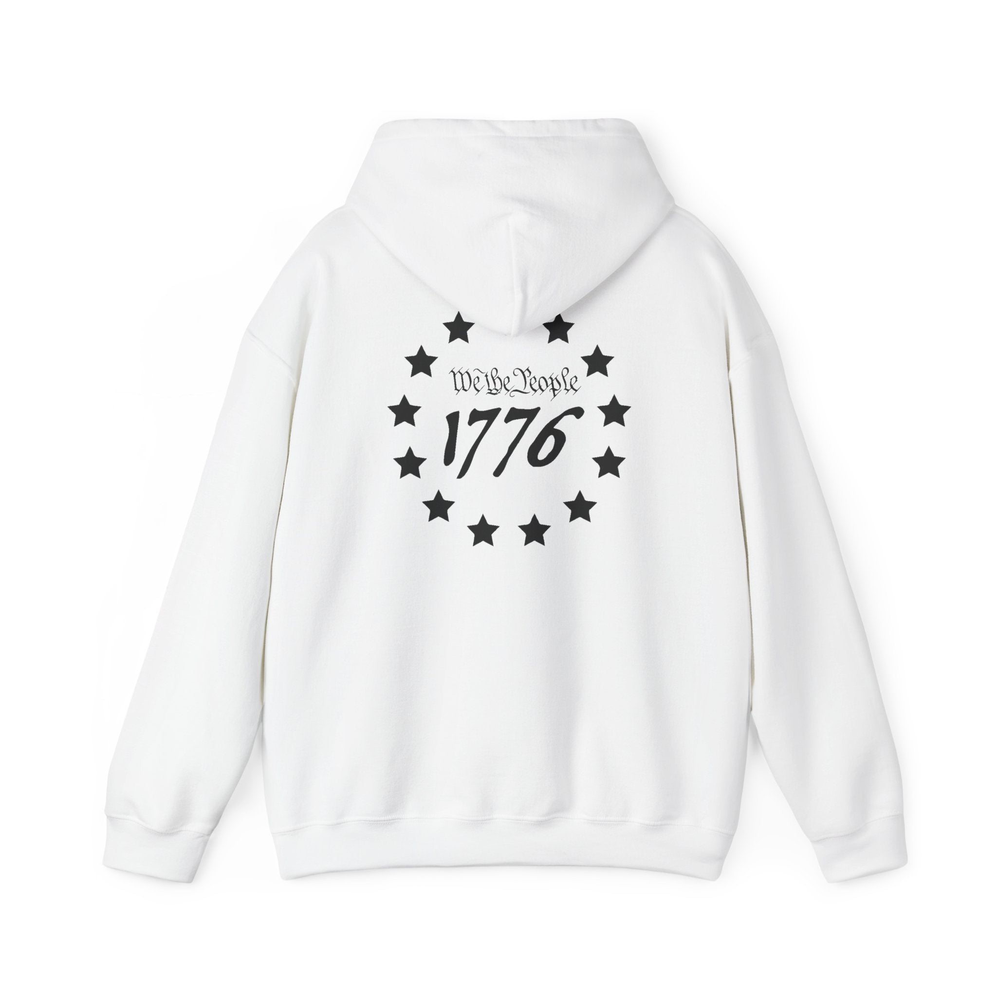 Patriotic Hoodie - We The People 1776 Unisex Blend