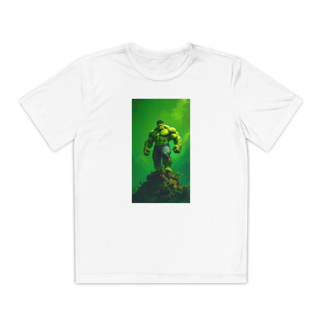 The Incredible Hulk Superhero Marvel Patriotic, Kids Graphic T-Shirt, Boys Hero Top, Girls Comic Book Clothing, Birthday