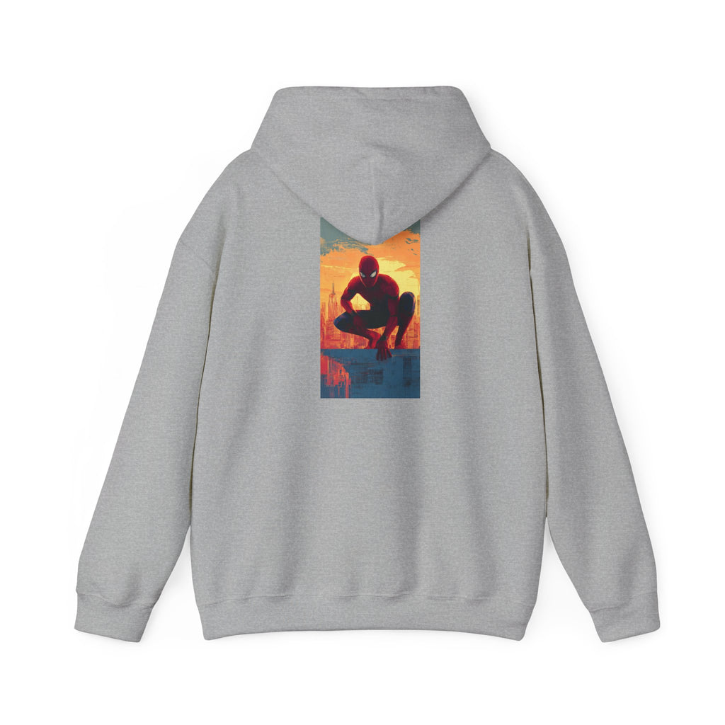 Hooded Sweatshirt - Spiderman Design
