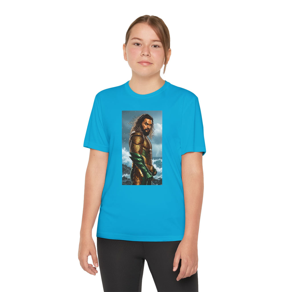Aquaman Superhero Youth Tee, Kids Superhero Shirt, Child Aquaman T-shirt, Comic Book Tee, Superhero Fan Gift