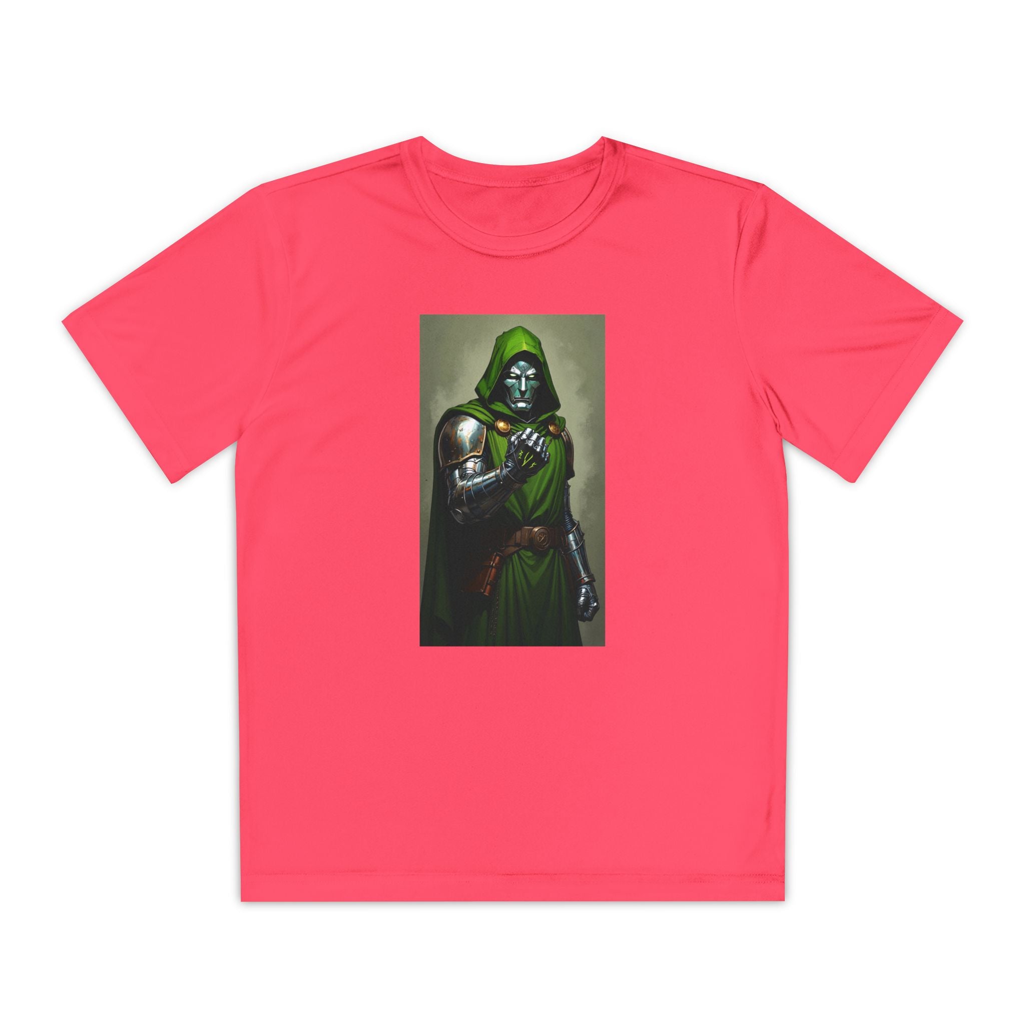 Dr Doom Superhero Marvel Patriotic, Kids Graphic T-Shirt, Boys Hero Top, Girls Comic Book Clothing, Birthday
