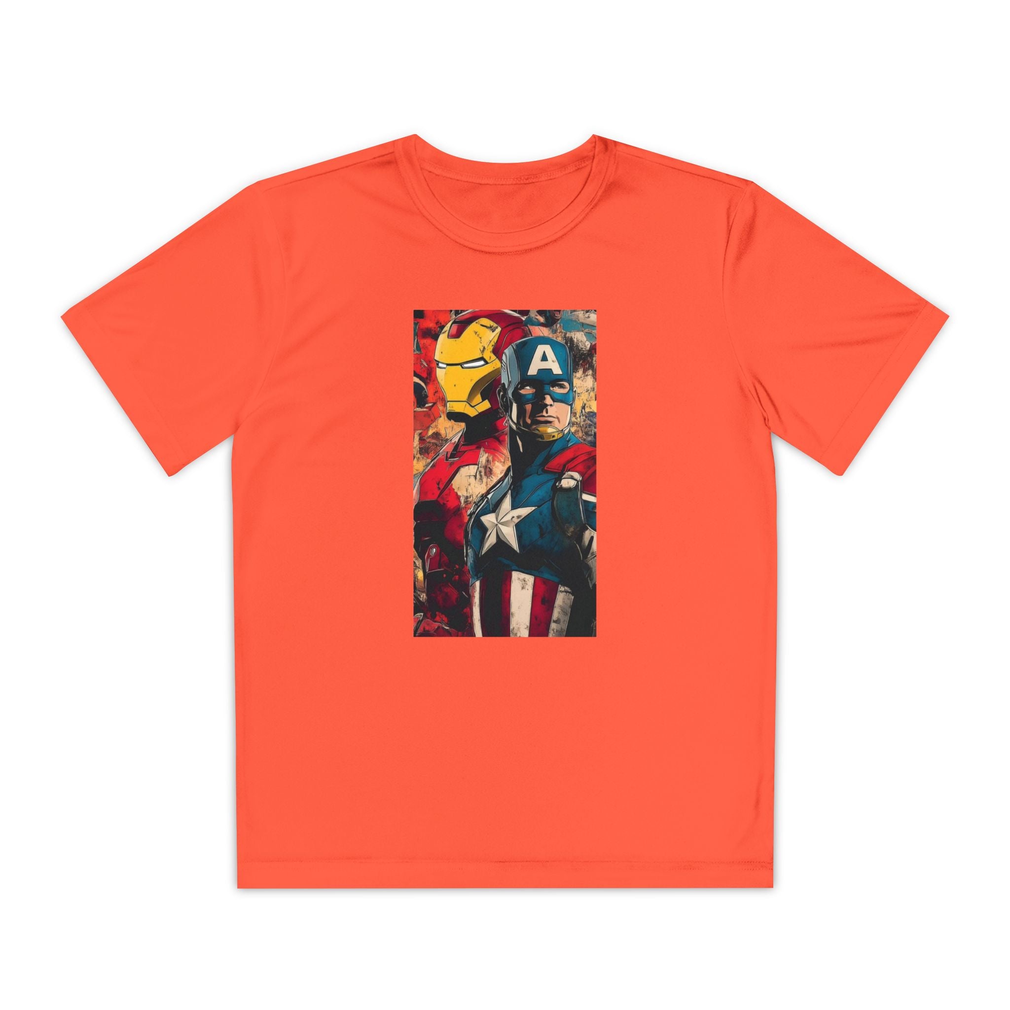 Advengers Youth T-Shirt Sports Graphic Tee, Cool Athletic Shirt for Kids, Perfect for Sports Events, Team Spirit
