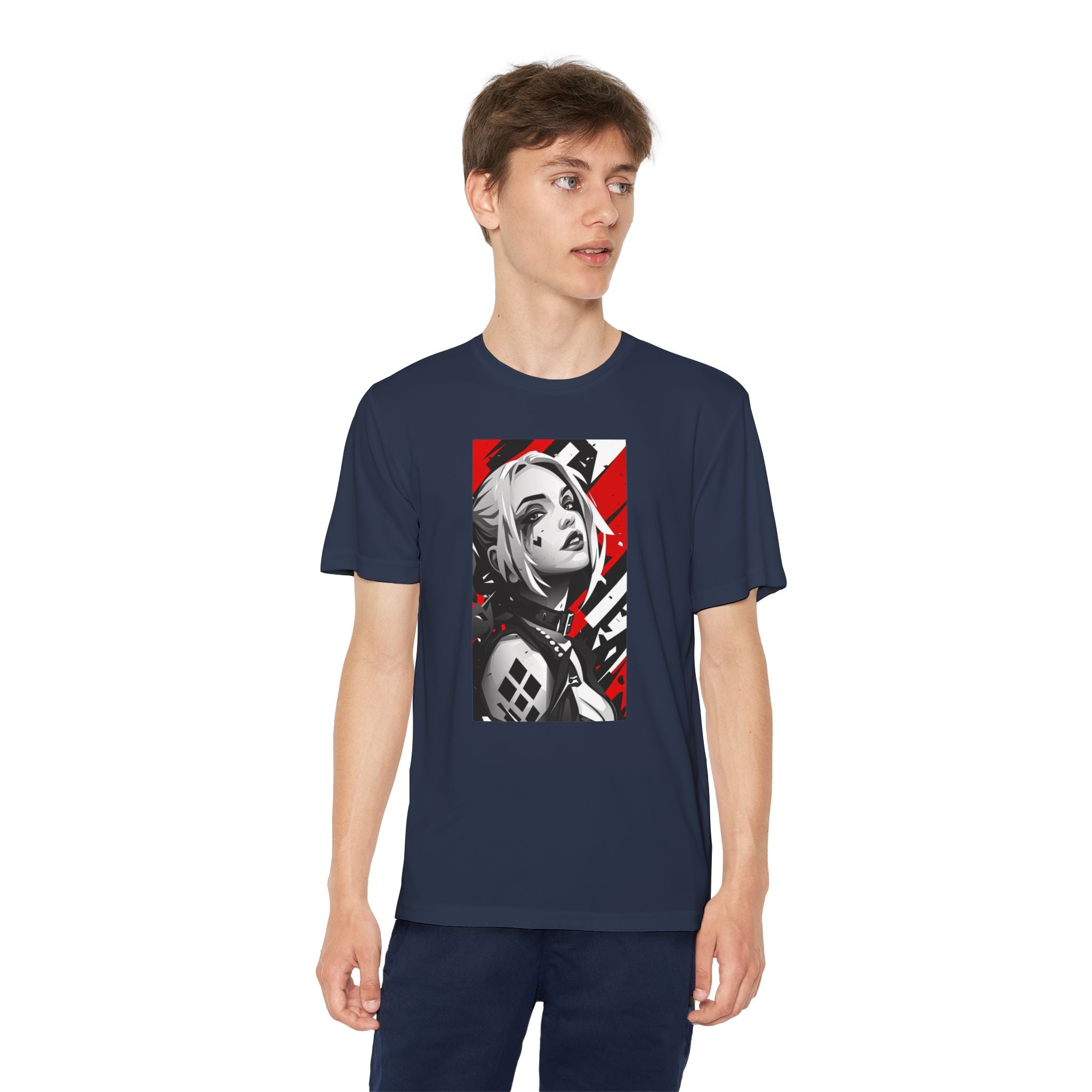 Superhero Youth T-Shirt Sports Graphic Tee, Cool Athletic Shirt for Kids