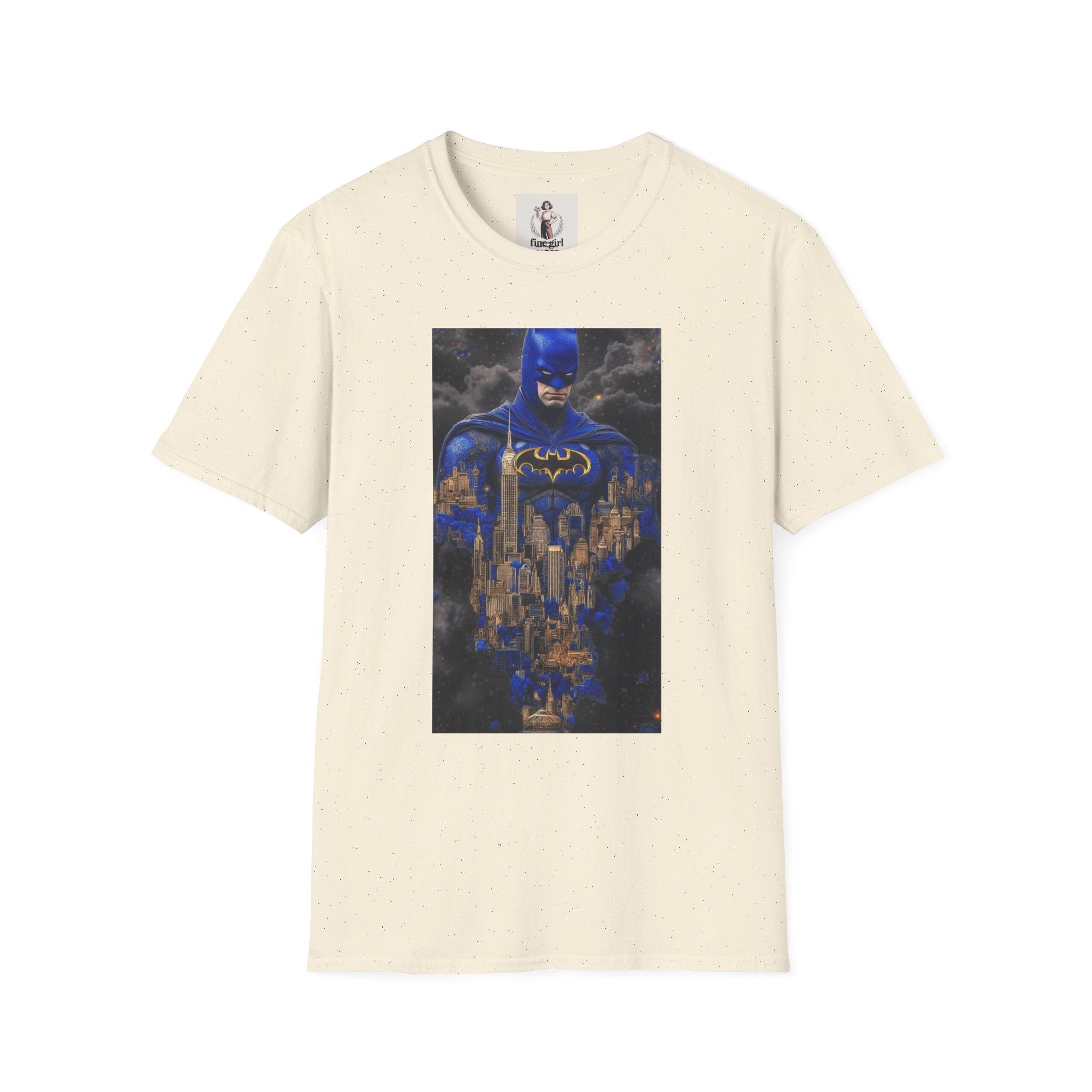 Batman Marvel Unisex Softstyle T-Shirt, Comic Book Tee, Geeky Clothing, Cosplay Costume Top