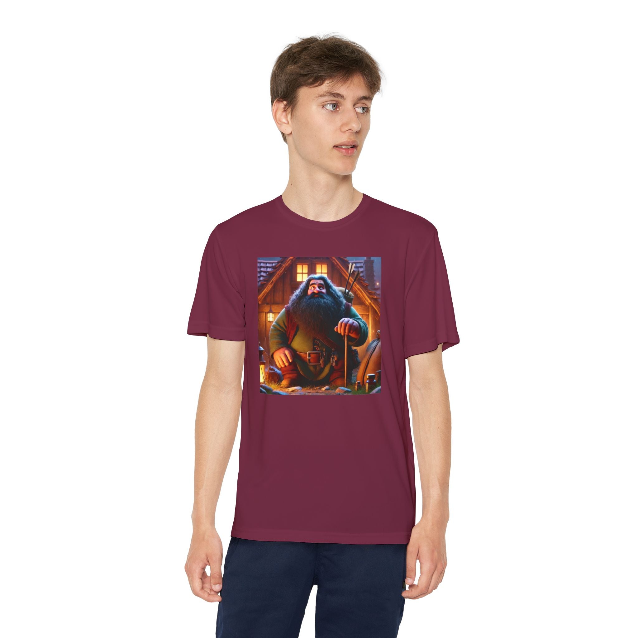 Youth Competitor Tee - Harry Potter, Wizard School Shirt, Magical Kids Top, Hogwarts Fan Gift, Sorcerer's Stone T-Shirt