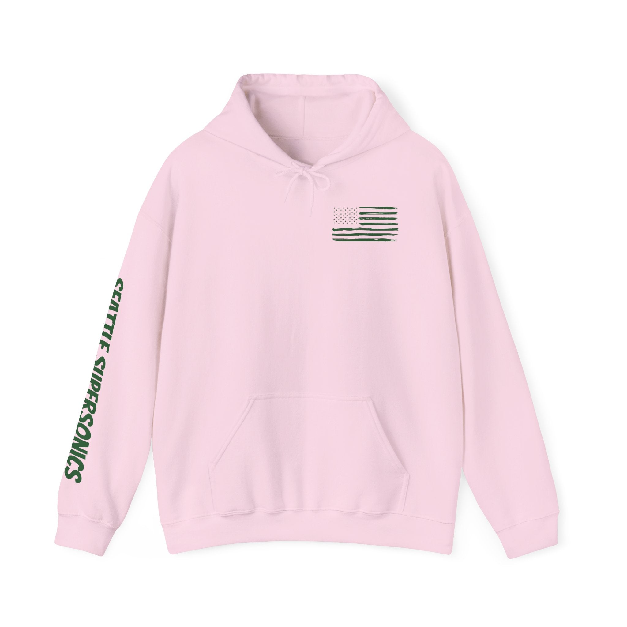 Seattle Supersonics Patriotic Hoodie