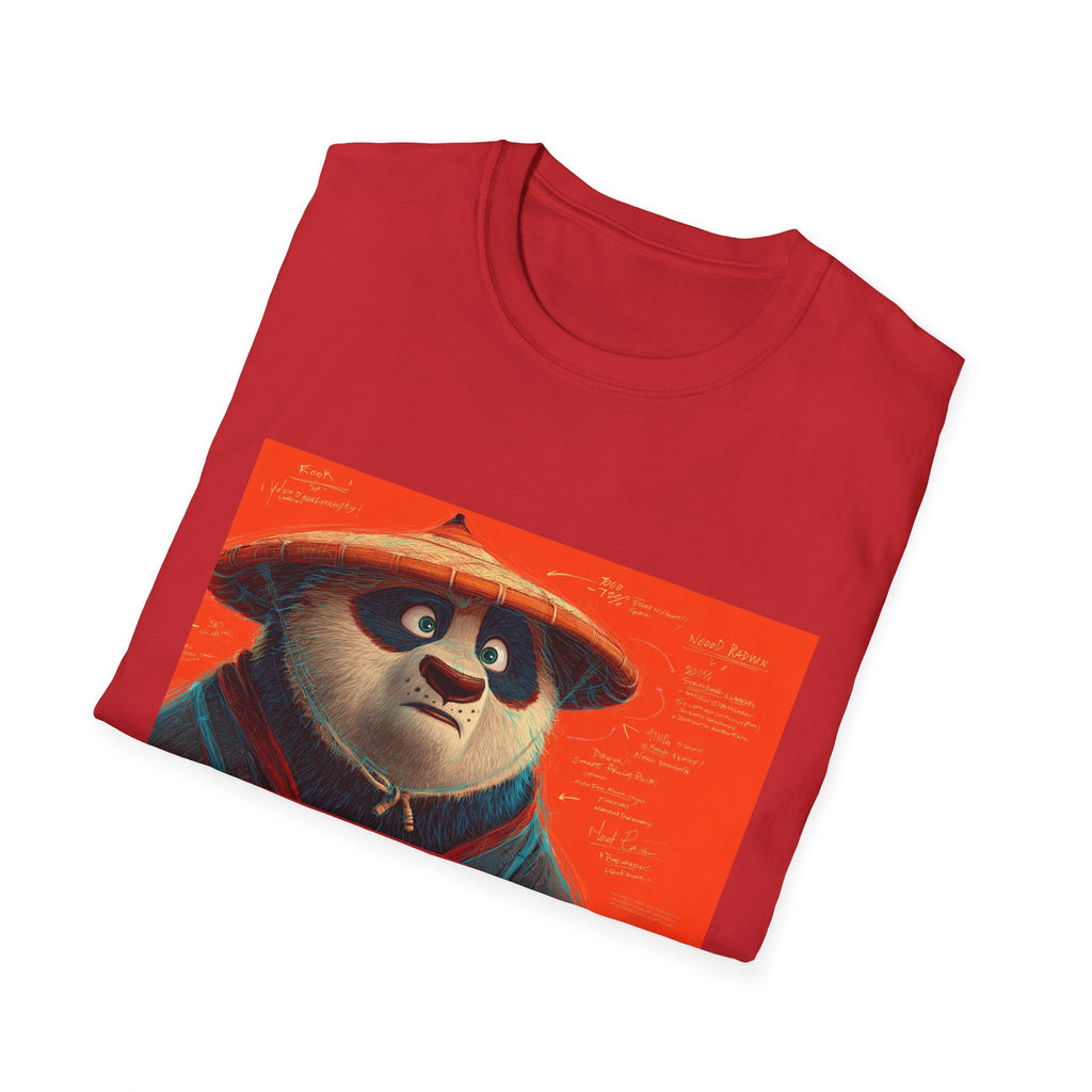 Kung Fu Panda Unisex Softstyle T-Shirt, DreamWorks Animation Youth Competitor Tee, Graphic Tee, Movie Fan Gift, Cult Classic Shirt, Comfy