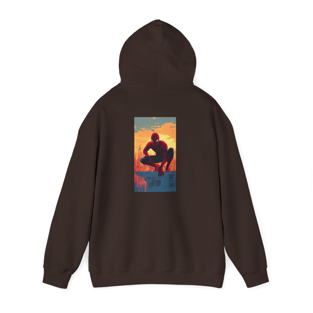 Hooded Sweatshirt - Spiderman Design