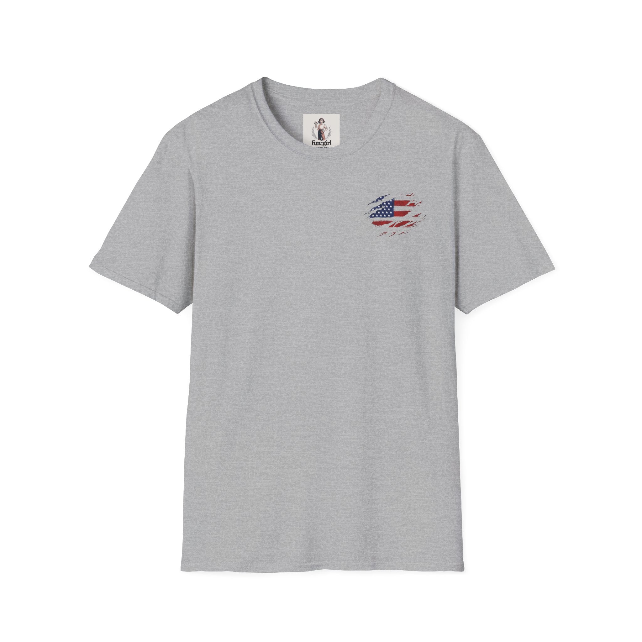 Paramedic Patriotic T-Shirt - USA Flag Tee, Fourth of July Shirt, American Pride Top, Independence Day Apparel, Red White Blue