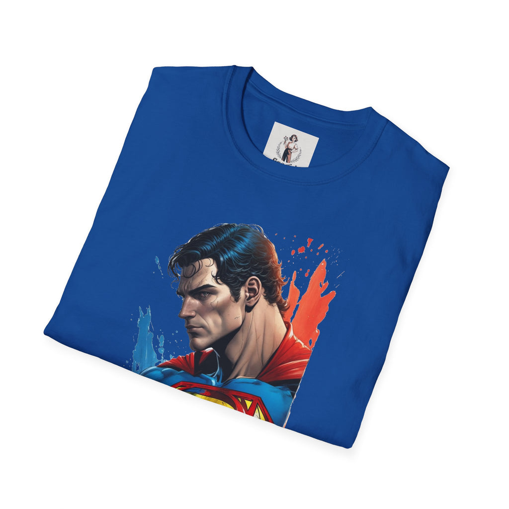 Superman Hero Unisex Softstyle T-Shirt