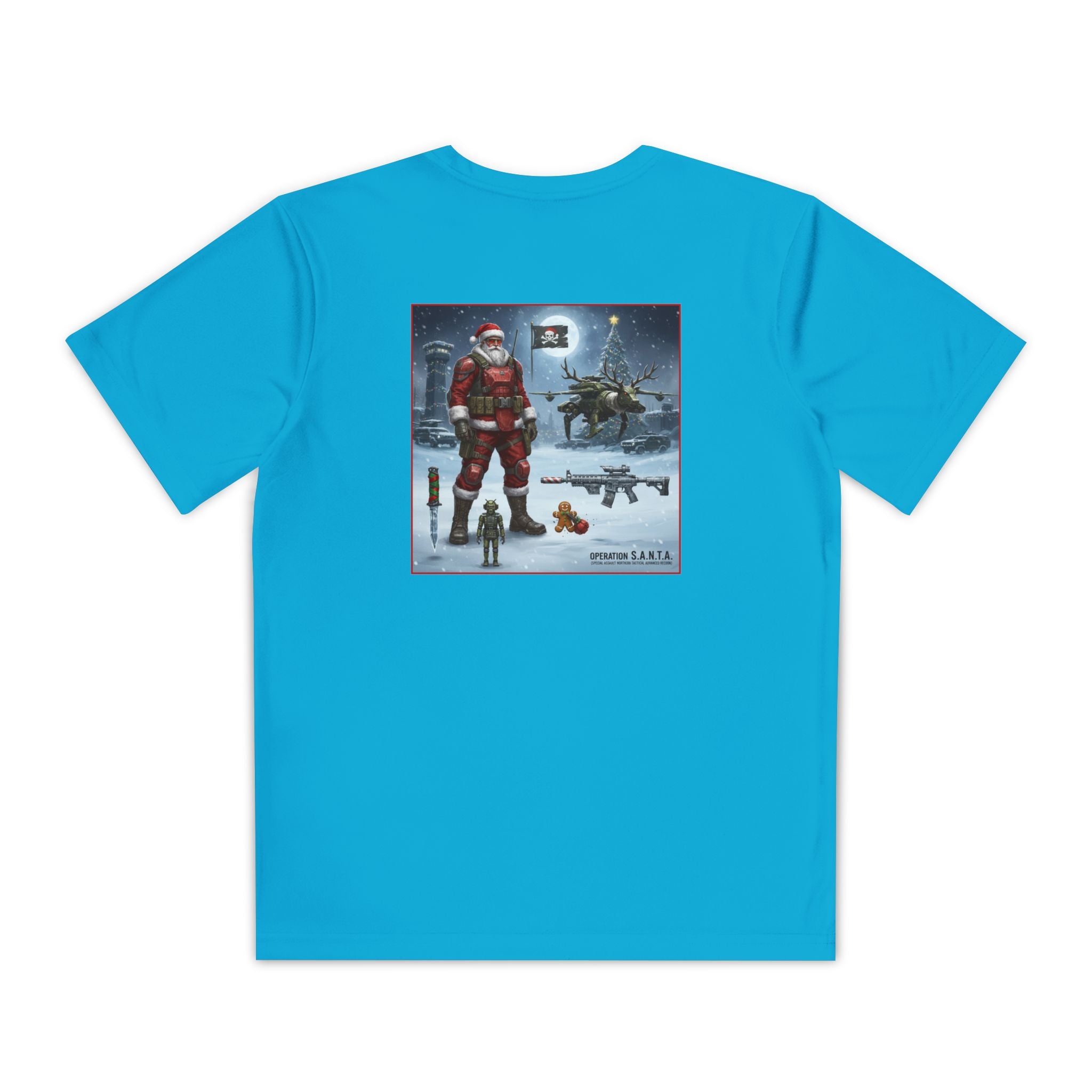 Yule Guard Patriotic Christmas Holiday ~ Youth T-Shirt, Unisex Softstyle T-Shirt