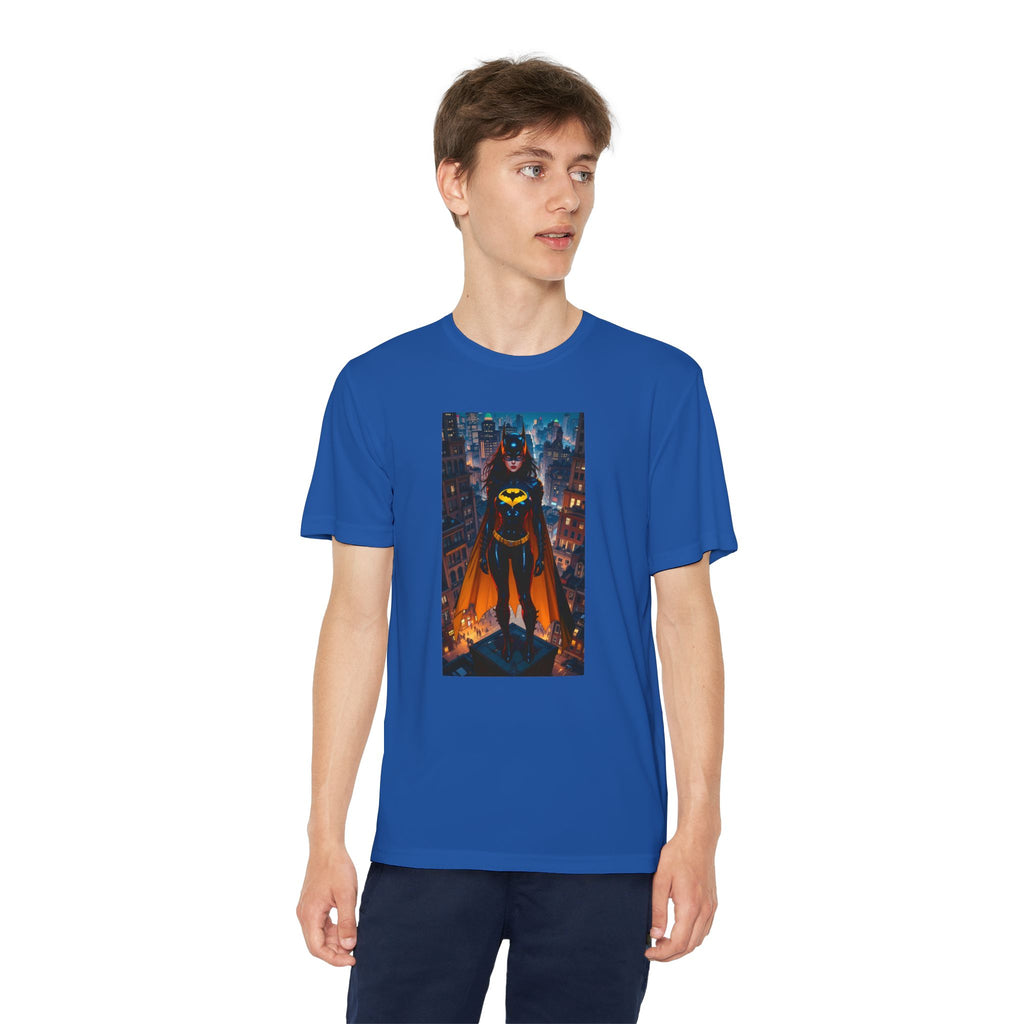 Copy of Superhero Youth T-Shirt Sports Graphic Tee, Cool Athletic Shirt for Kids