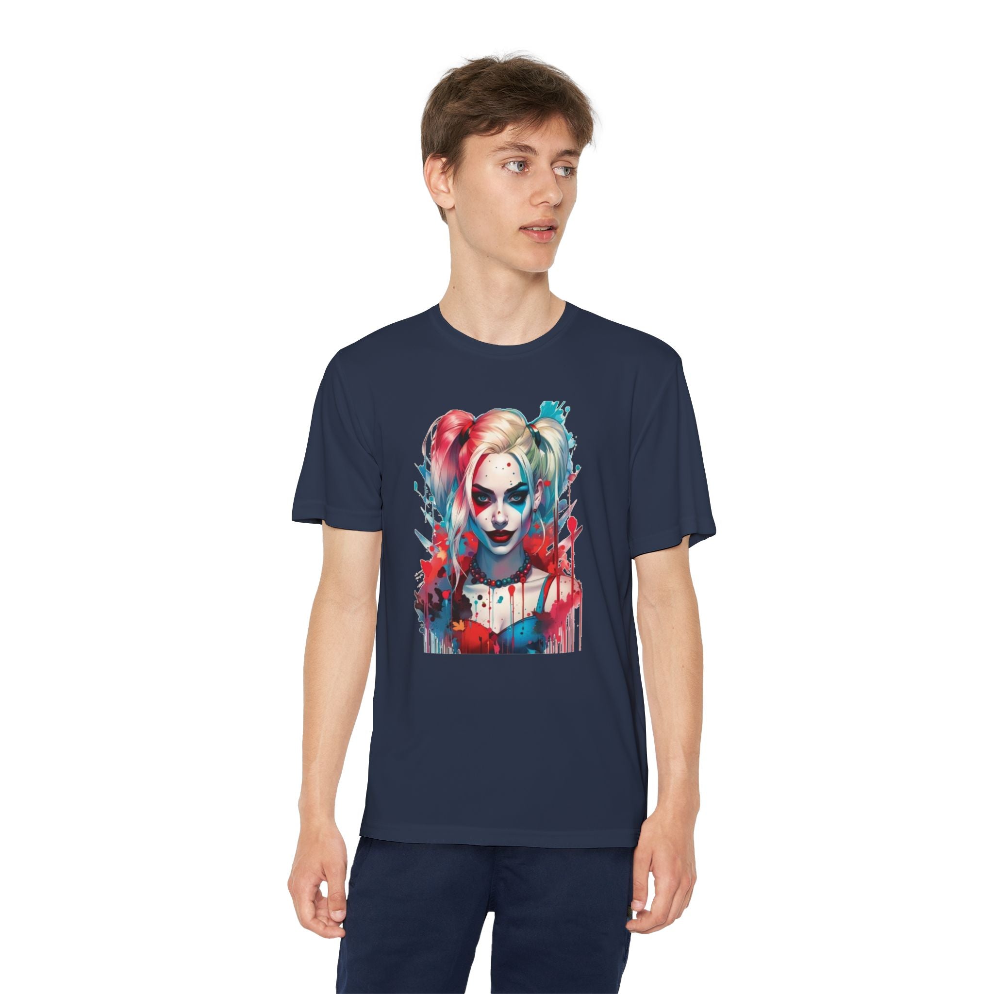 Superhero Youth T-Shirt Sports Graphic Tee, Cool Athletic Shirt for Kids