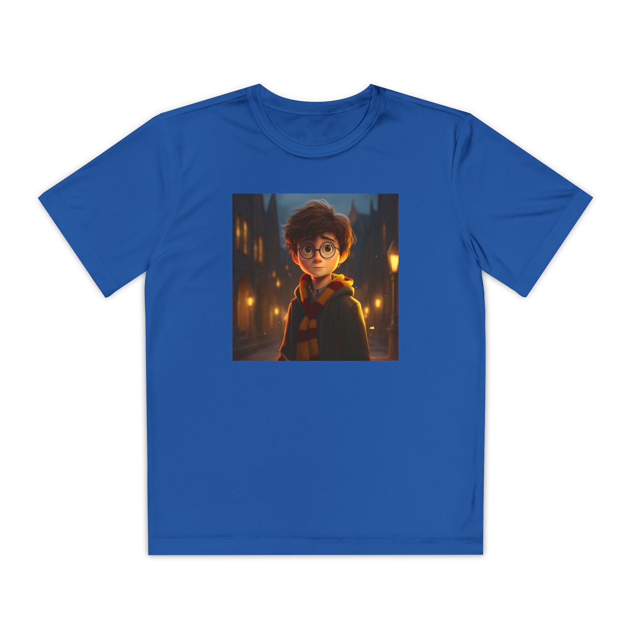 Youth Competitor Tee - Harry Potter, Wizard School Shirt, Magical Kids Top, Hogwarts Fan Gift, Sorcerer's Stone T-Shirt