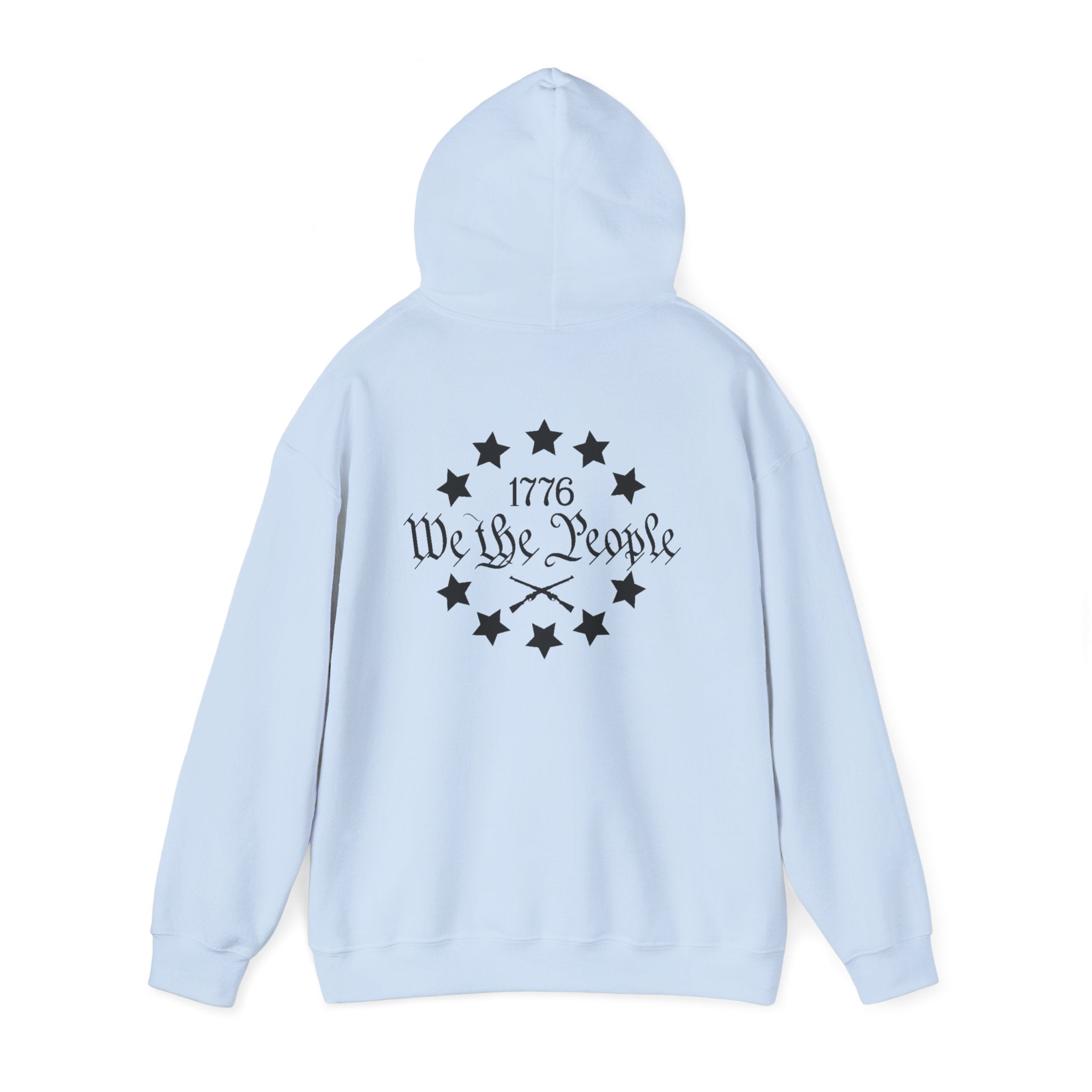 Patriotic Hoodie - We The People 1776 Unisex Blend