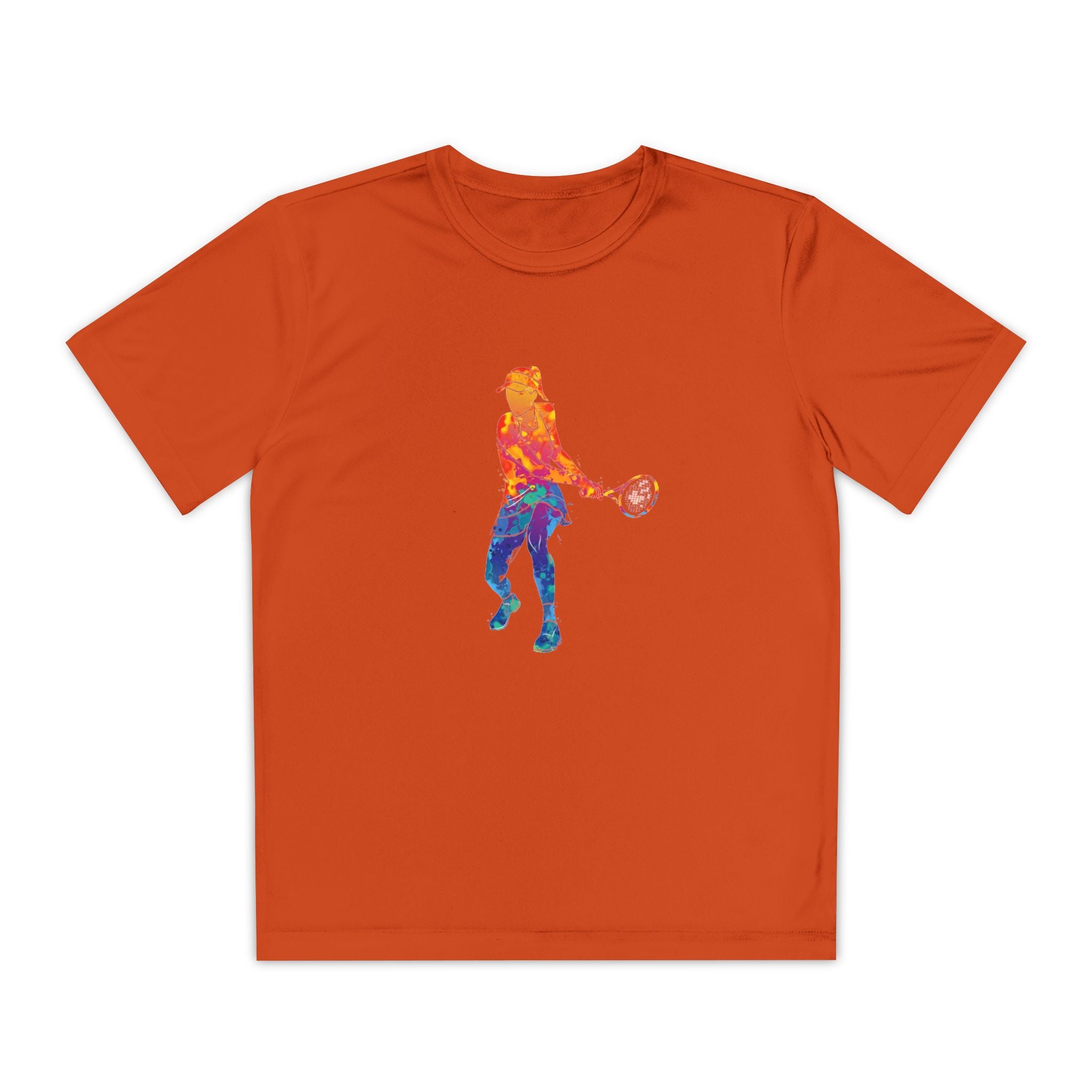 Tennis Youth Sports Graphic Tee, Cool Athletic Shirt for Kids, Perfect for Sports Events, Team Spirit, Birthday Gift, Summer Activities