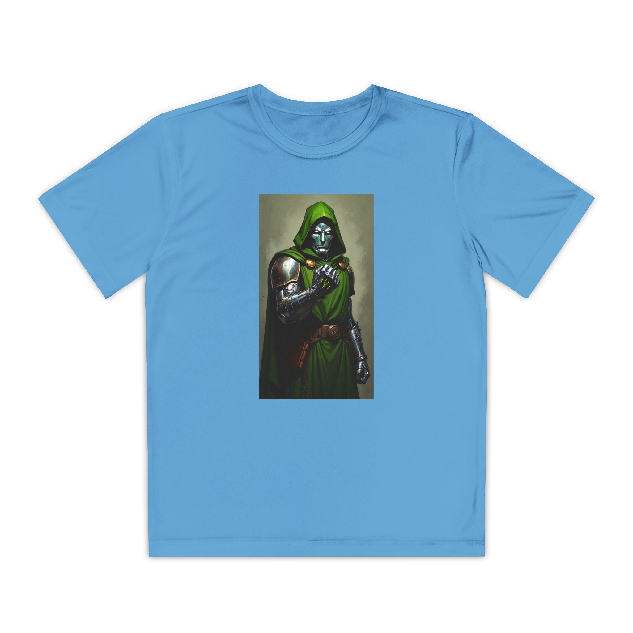 Dr Doom Superhero Marvel Patriotic, Kids Graphic T-Shirt, Boys Hero Top, Girls Comic Book Clothing, Birthday