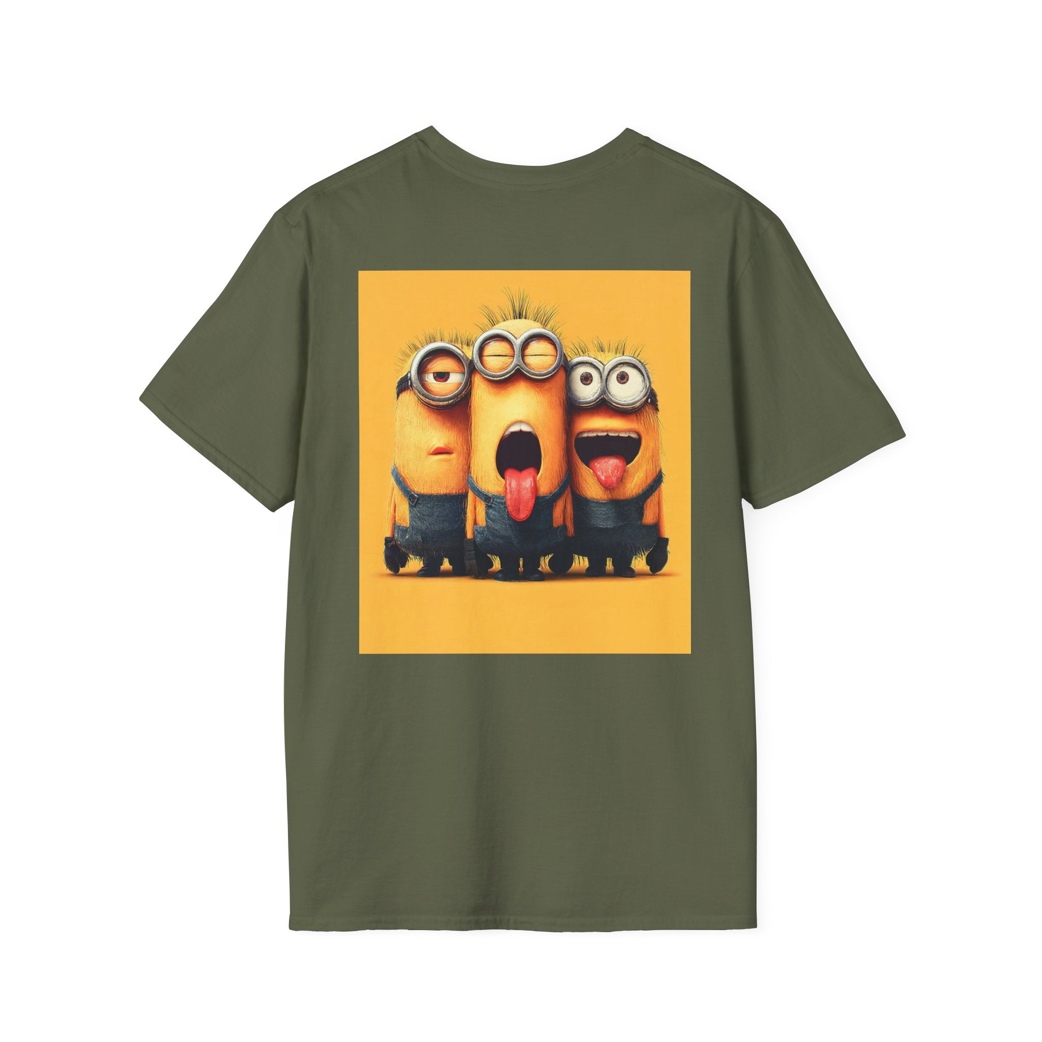 Minions Despicable Me Youth T-Shirt Gru Movie Fan Tee, Unisex Softstyle Shirt, Kids Birthday Gift, Cartoon Character Top, Funny Graphic Tee