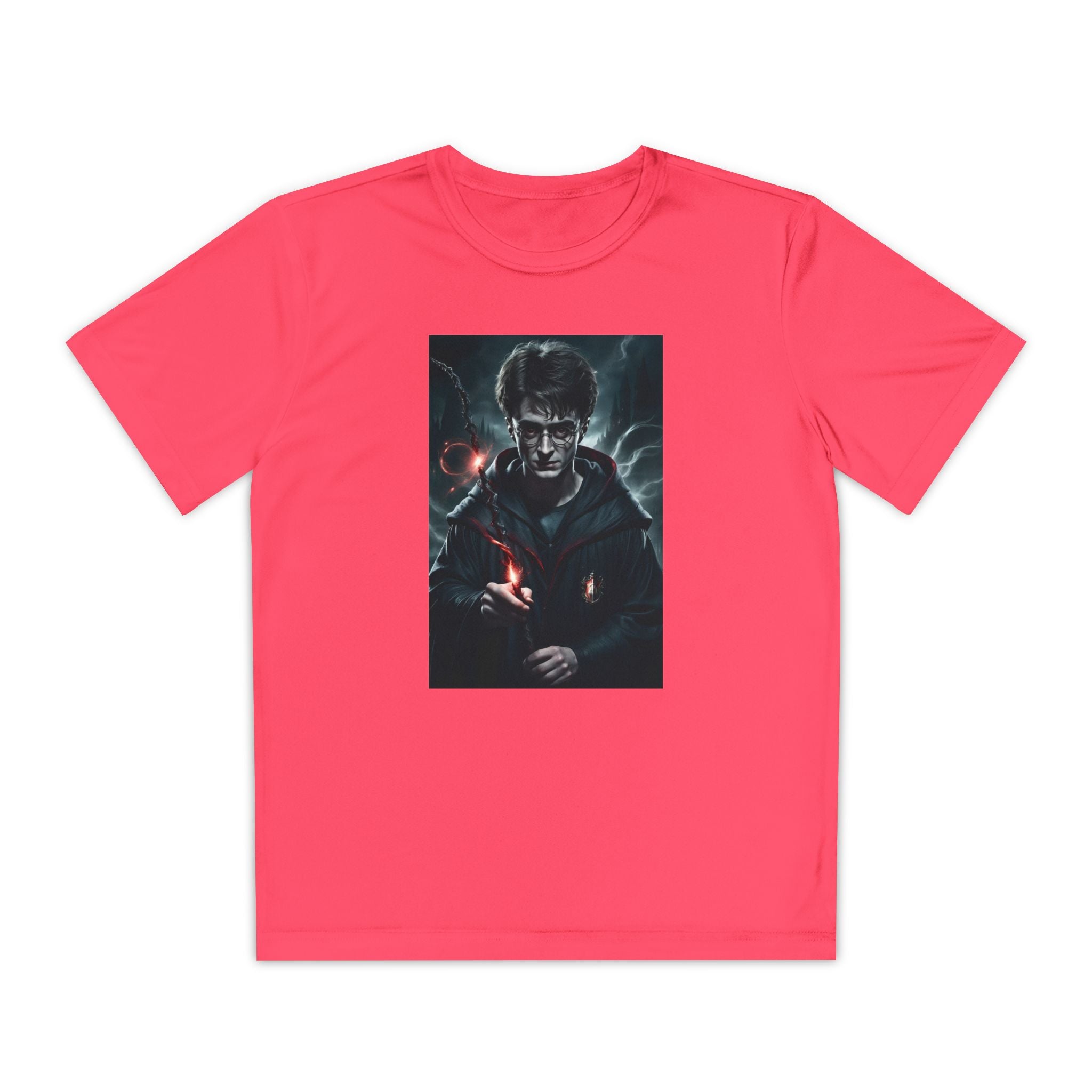 Youth Competitor Tee - Harry Potter, Wizard School Shirt, Magical Kids Top, Hogwarts Fan Gift, Sorcerer's Stone T-Shirt