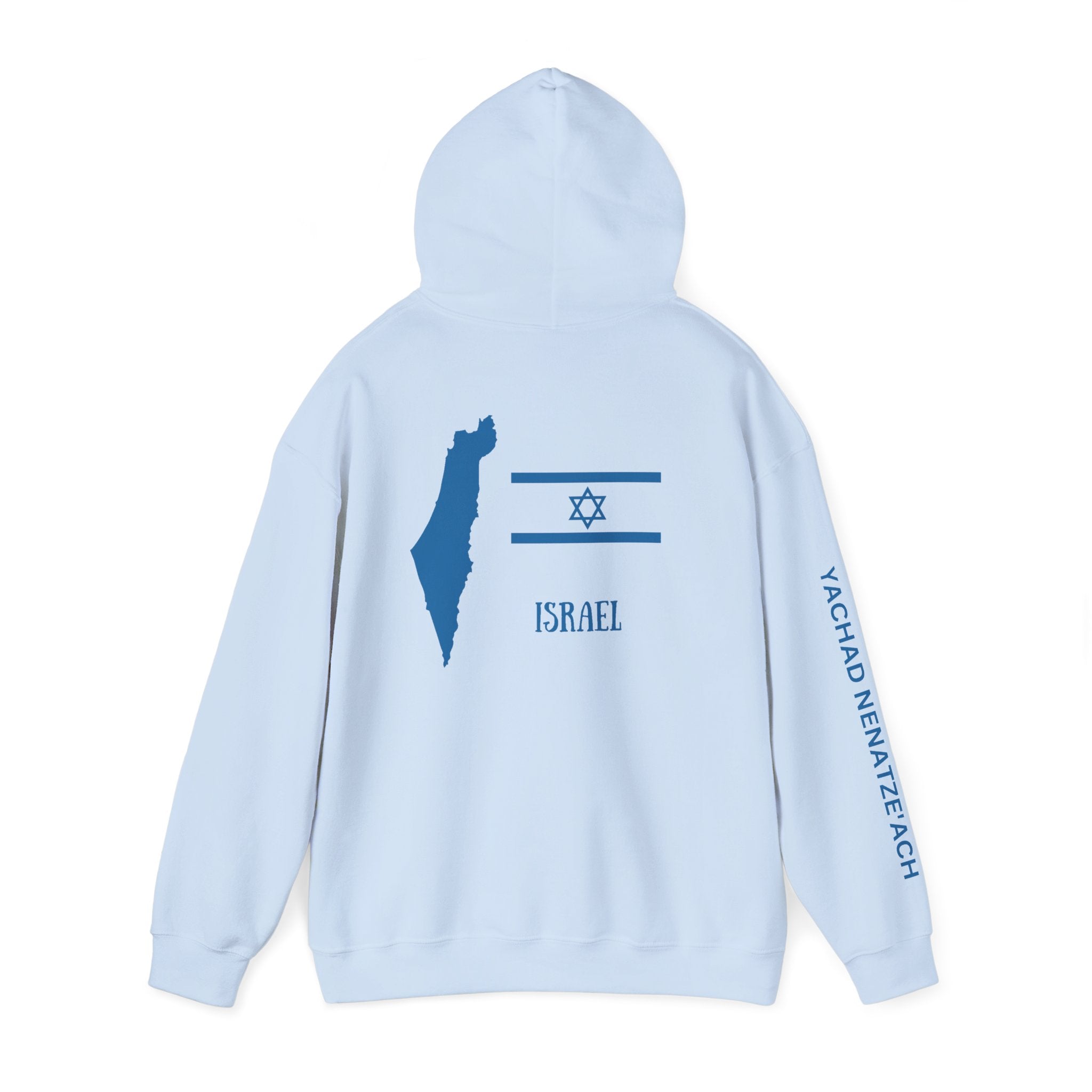 Isreal Flag And Map ~ Rebel Spirit Unisex Hoodie