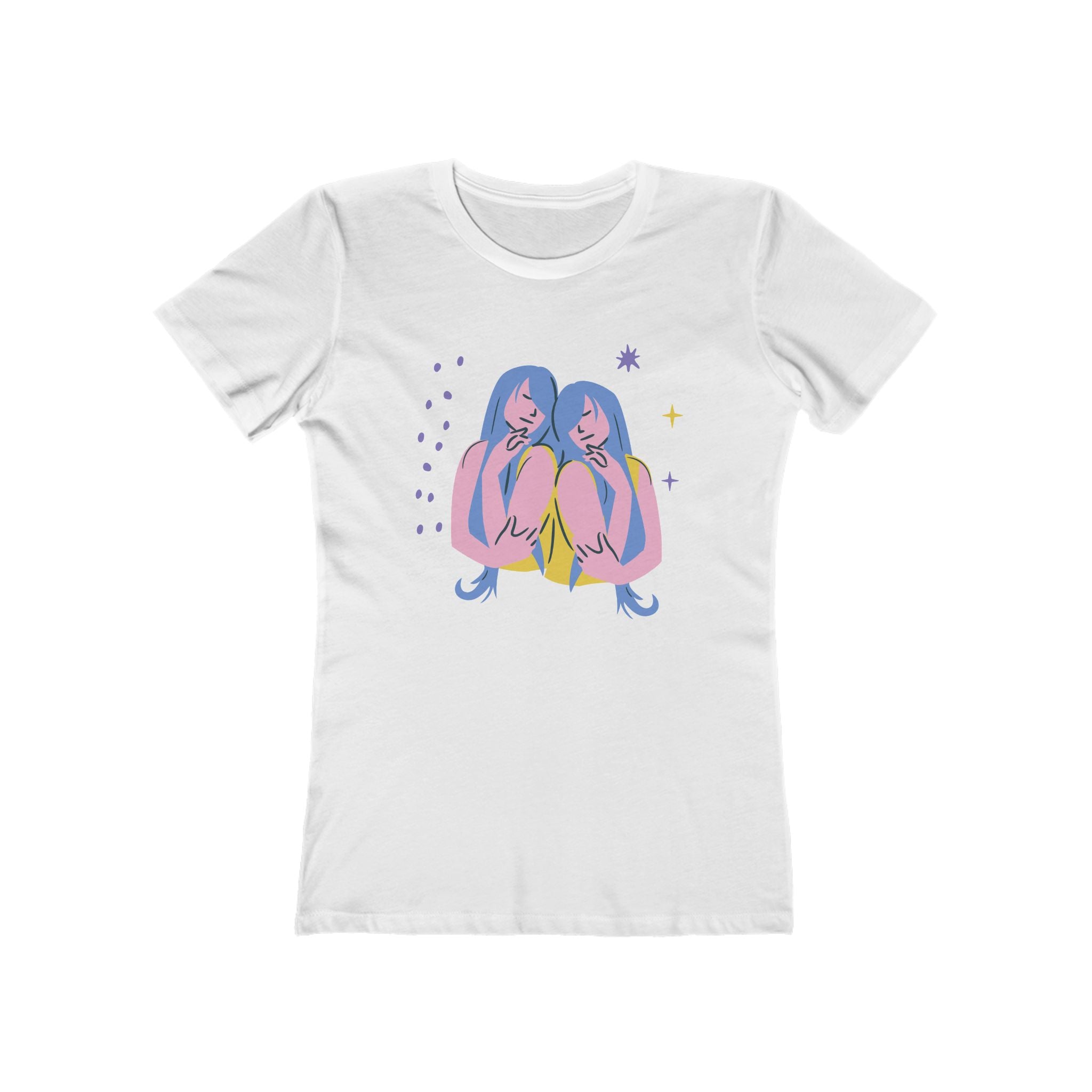 Astrology Women's Tshirt, Zodiac Tee, Horoscope Shirt, Star Sign Top, Celestial Clothing
