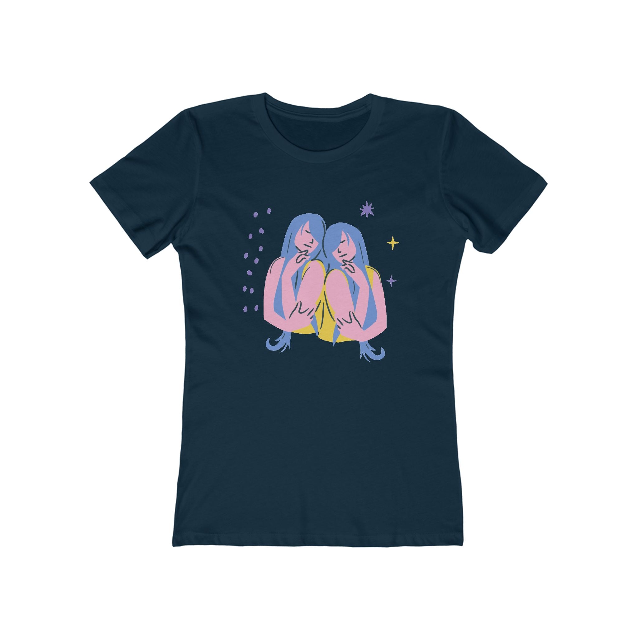 Astrology Women's Tshirt, Zodiac Tee, Horoscope Shirt, Star Sign Top, Celestial Clothing