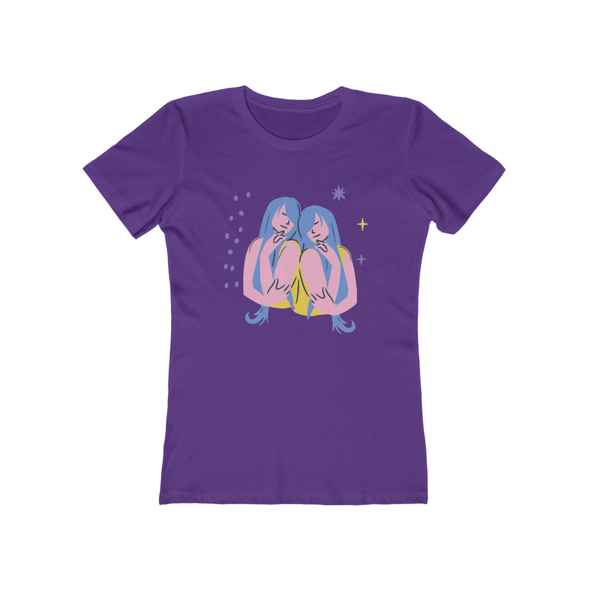 Astrology Women's Tshirt, Zodiac Tee, Horoscope Shirt, Star Sign Top, Celestial Clothing