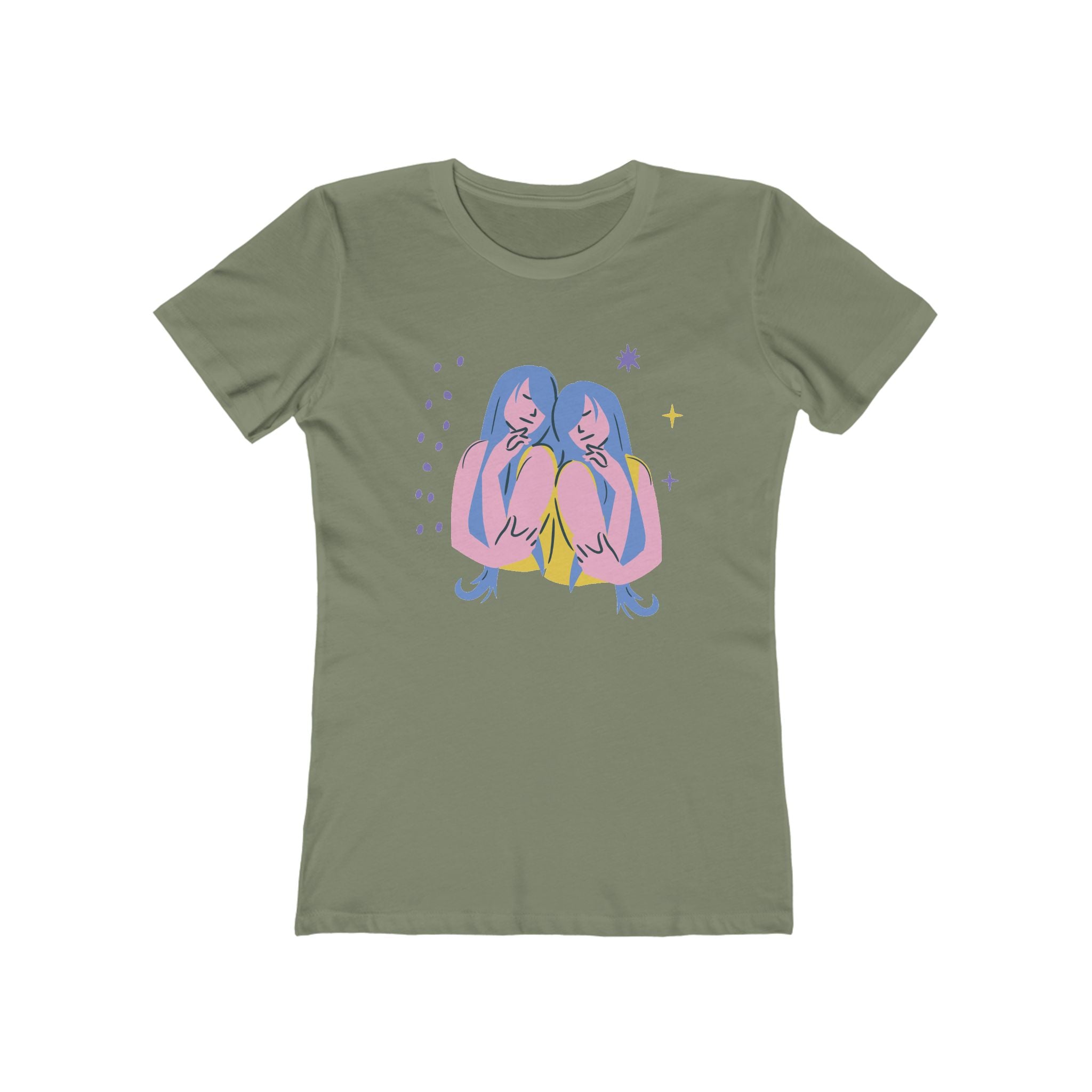 Astrology Women's Tshirt, Zodiac Tee, Horoscope Shirt, Star Sign Top, Celestial Clothing