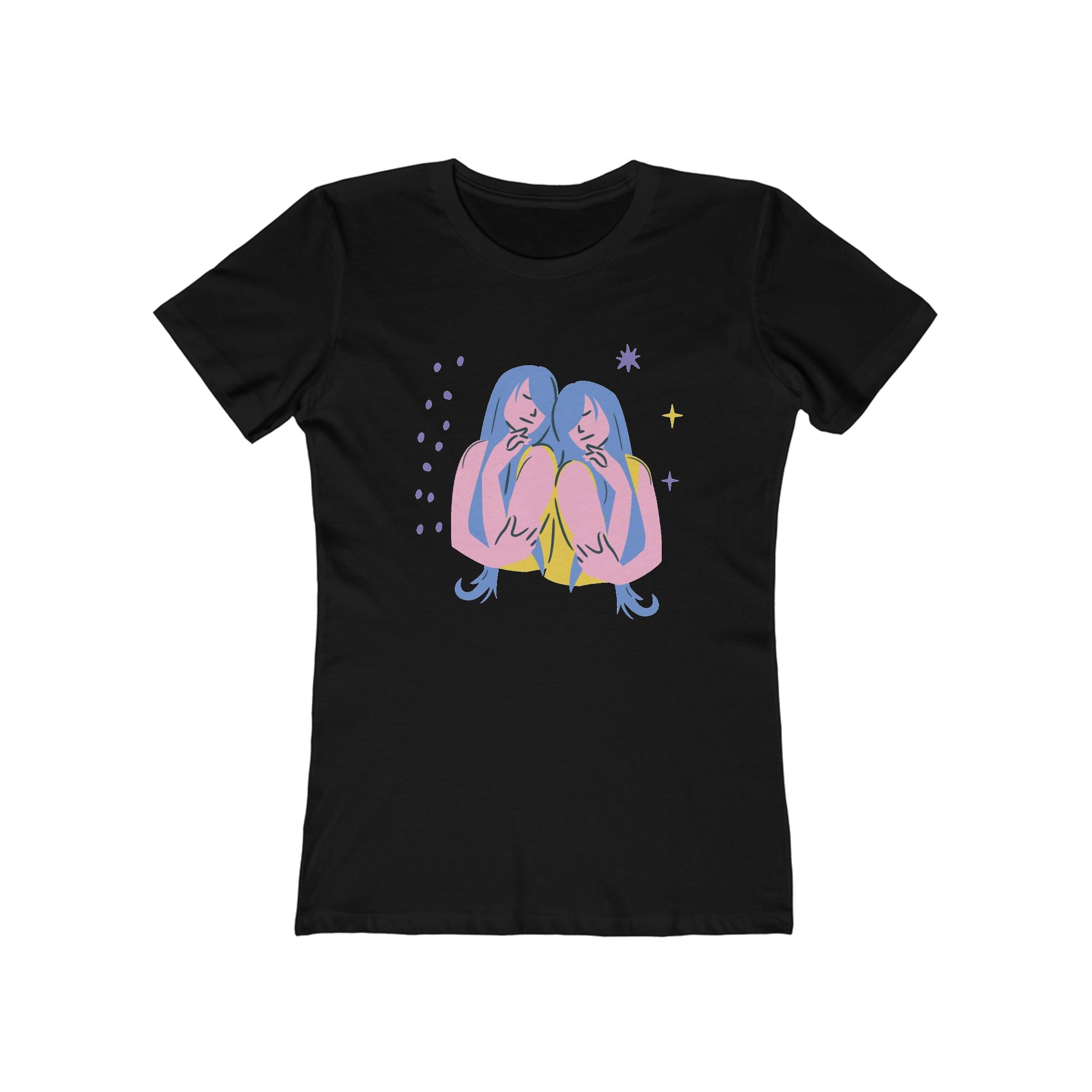 Astrology Women's Tshirt, Zodiac Tee, Horoscope Shirt, Star Sign Top, Celestial Clothing