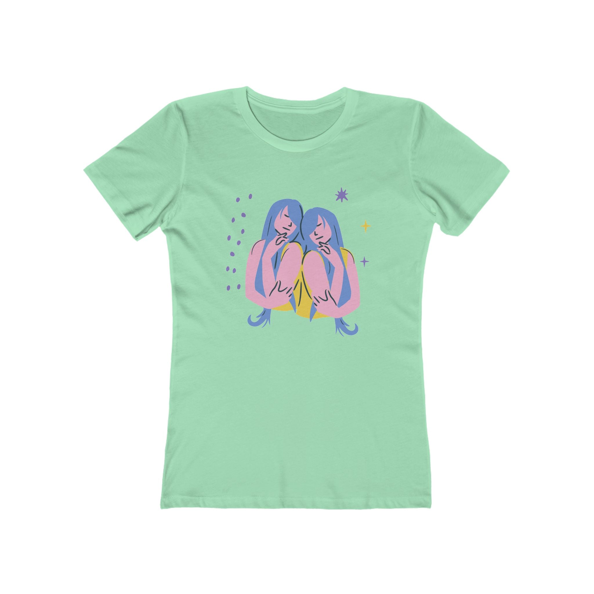 Astrology Women's Tshirt, Zodiac Tee, Horoscope Shirt, Star Sign Top, Celestial Clothing