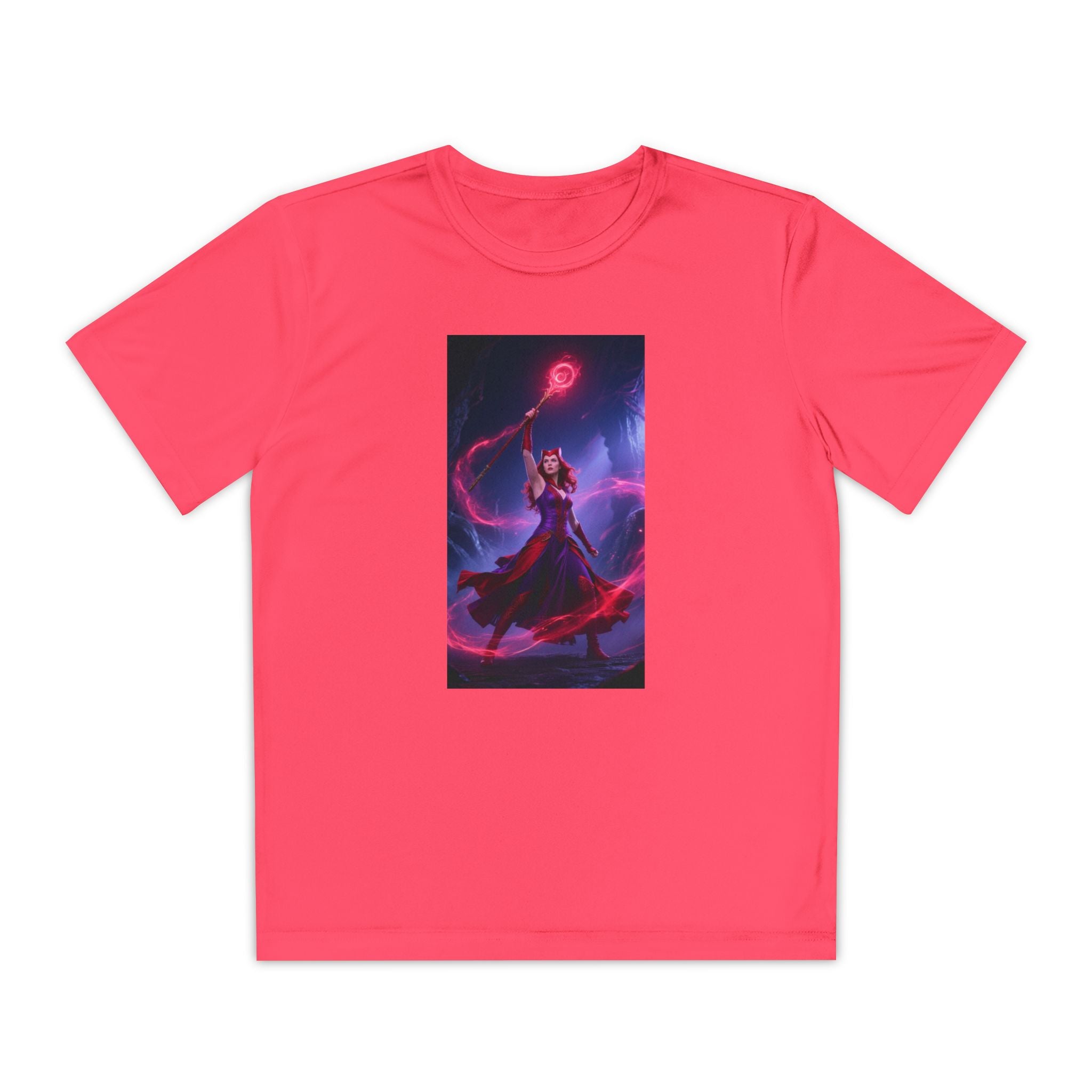 Superhero Youth T-Shirt Sports Graphic Tee, Cool Athletic Shirt for Kids