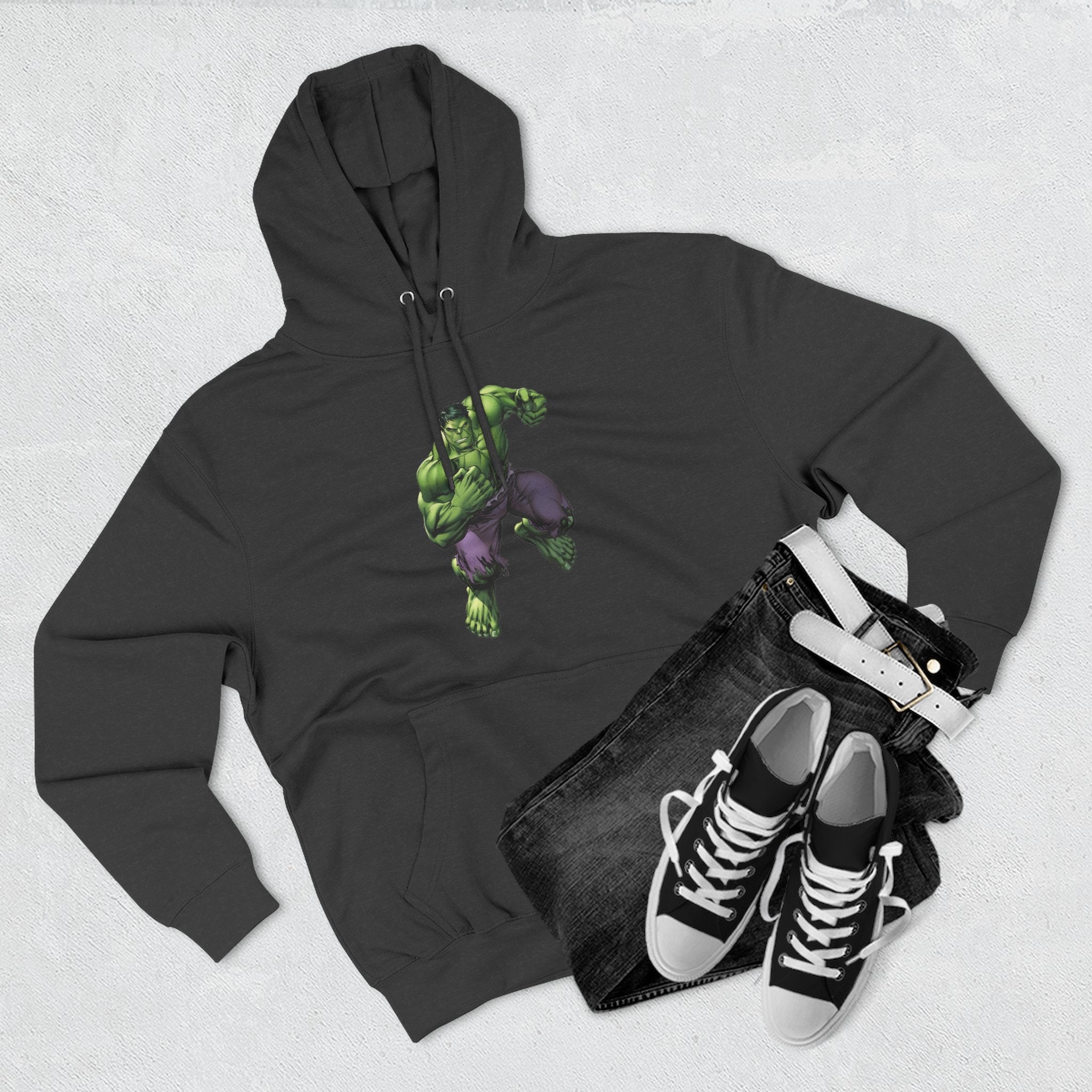 The Incredible Hulk Three-Panel Fleece Hoodie