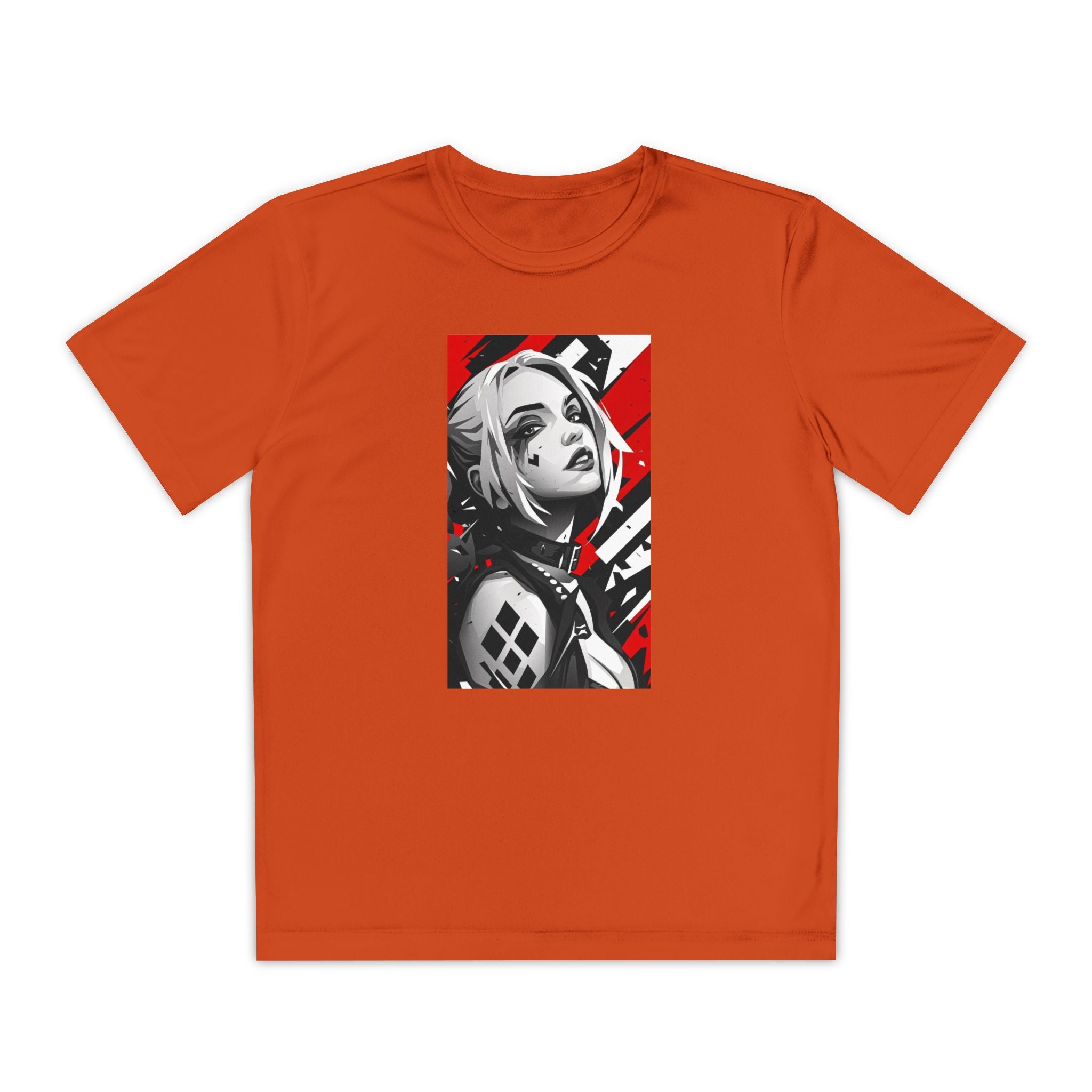 Superhero Youth T-Shirt Sports Graphic Tee, Cool Athletic Shirt for Kids