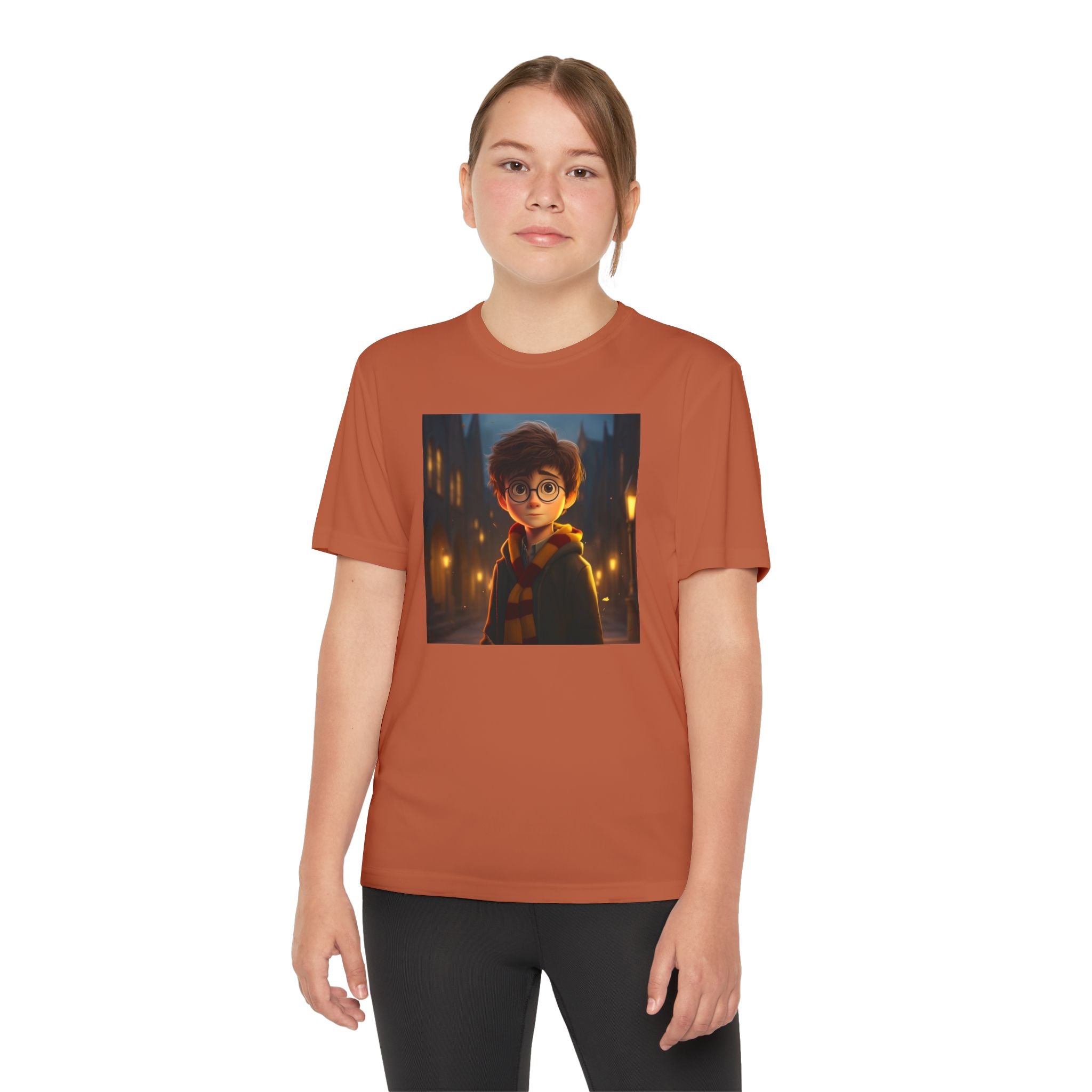 Youth Competitor Tee - Harry Potter, Wizard School Shirt, Magical Kids Top, Hogwarts Fan Gift, Sorcerer's Stone T-Shirt