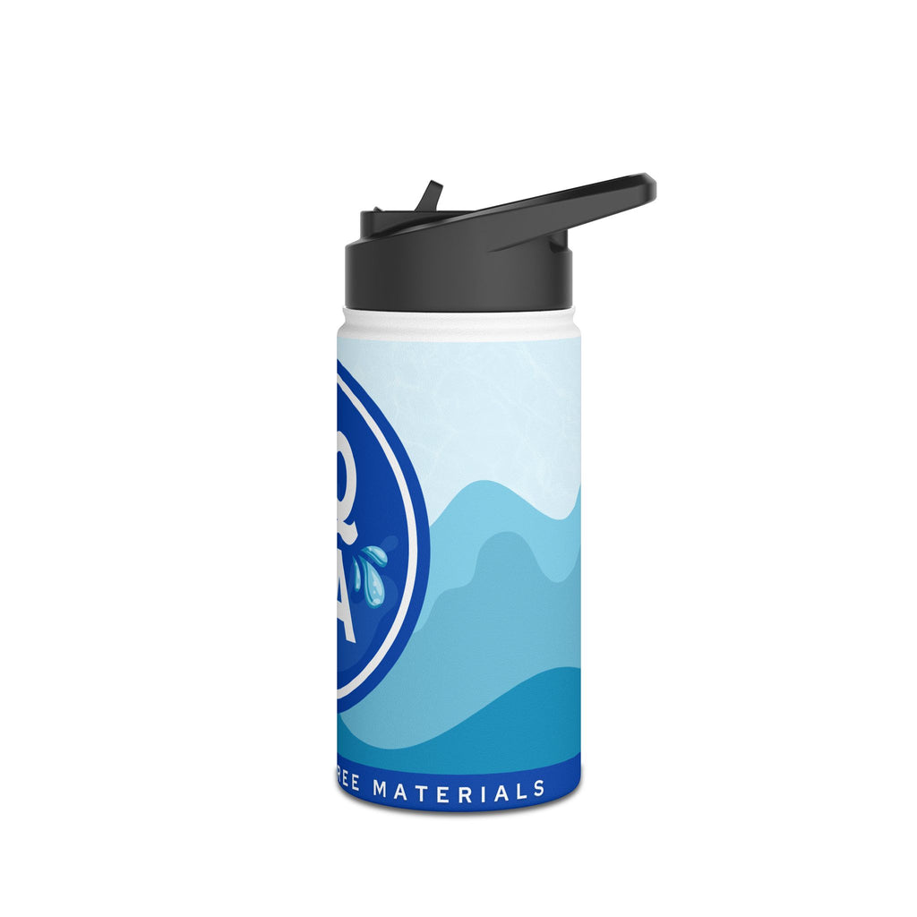 Aqua Stainless Steel Water Bottle, Eco-Friendly Hydration for Travel, Sports, Yoga, Gifts, Outdoor Adventures
