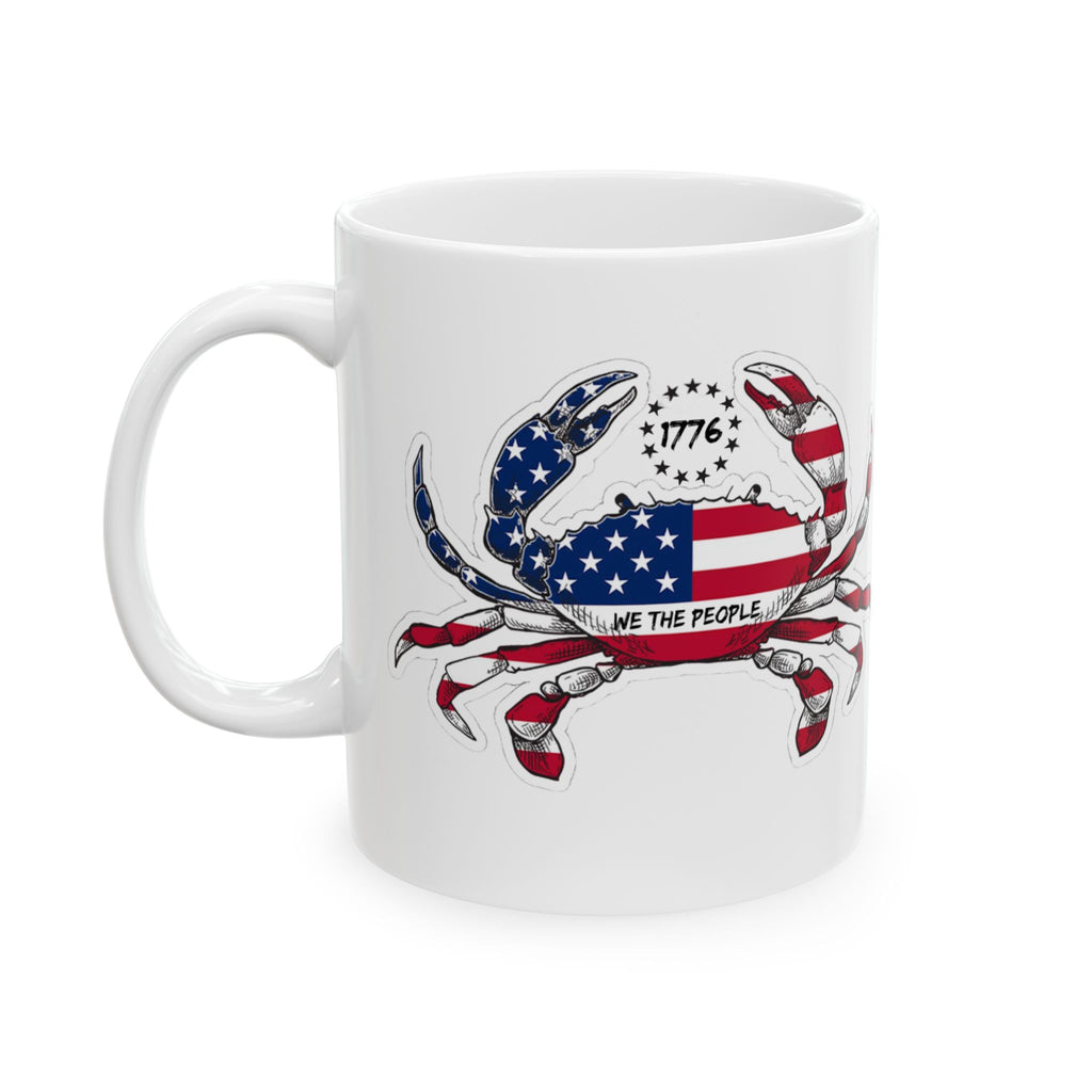 Crabbing 1776 Patriotic Coffee & Tea Mug