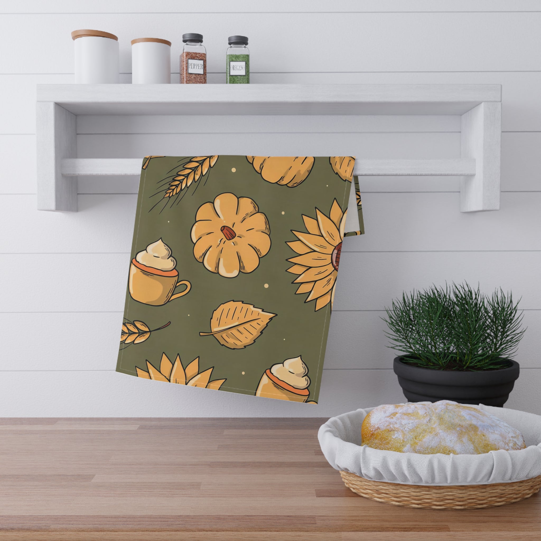 Fall Design ~ Stylish Cotton Tea Towels