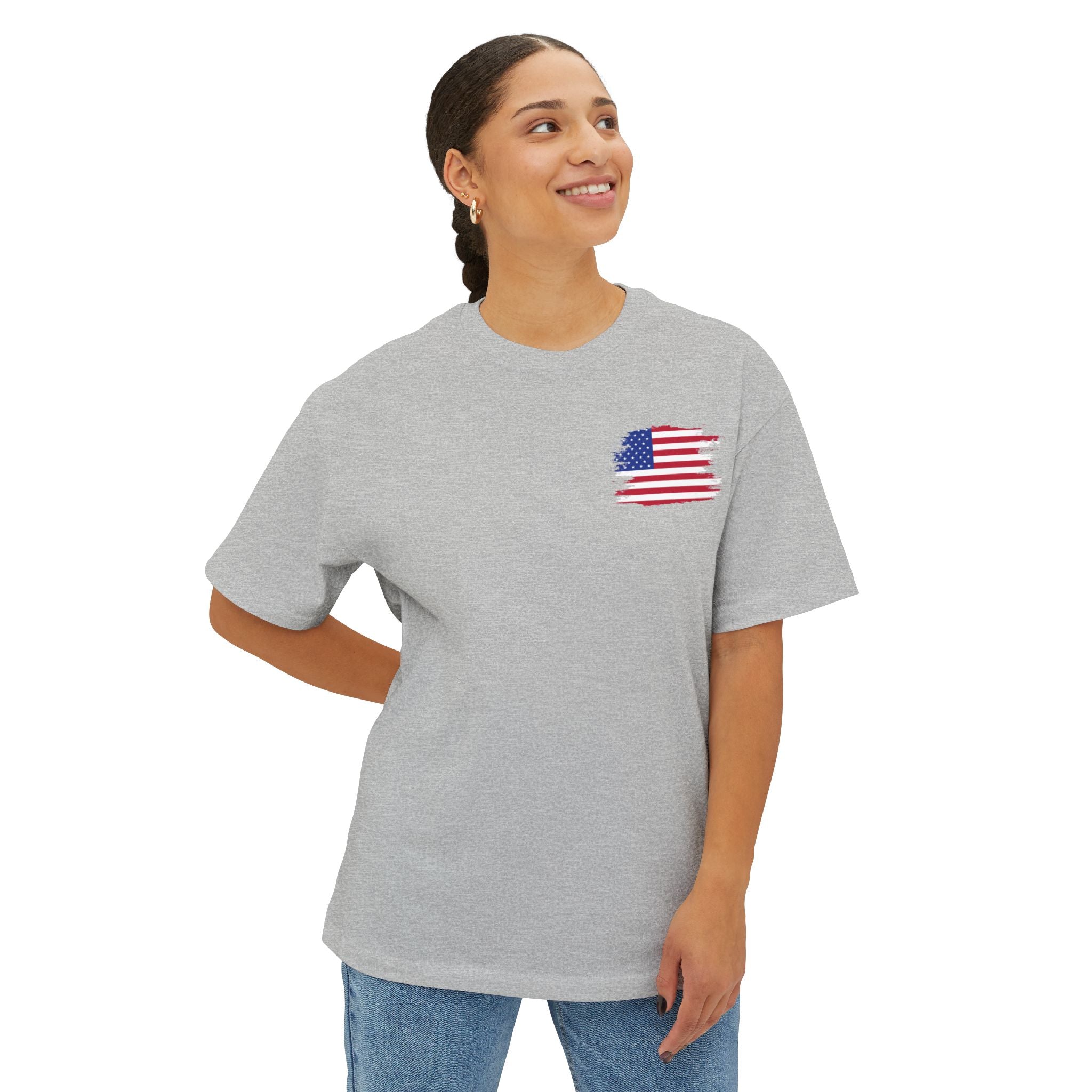 Charlie Kirk Unisex Oversized Boxy Tee