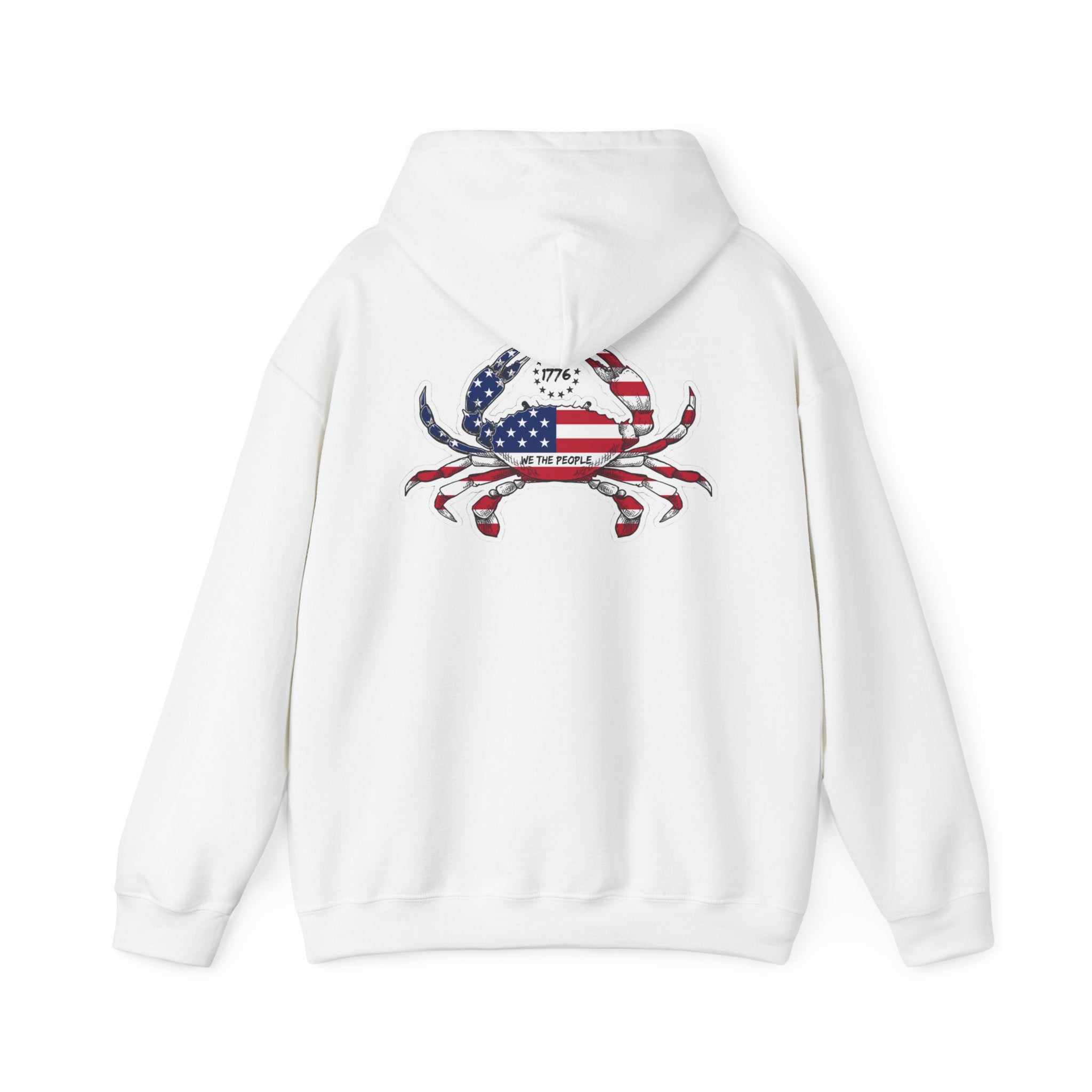Crabbing Patriotic Vintage American Flag Design, Casual Wear, Sports, Gift for Holidays, Comfort for All Occasions