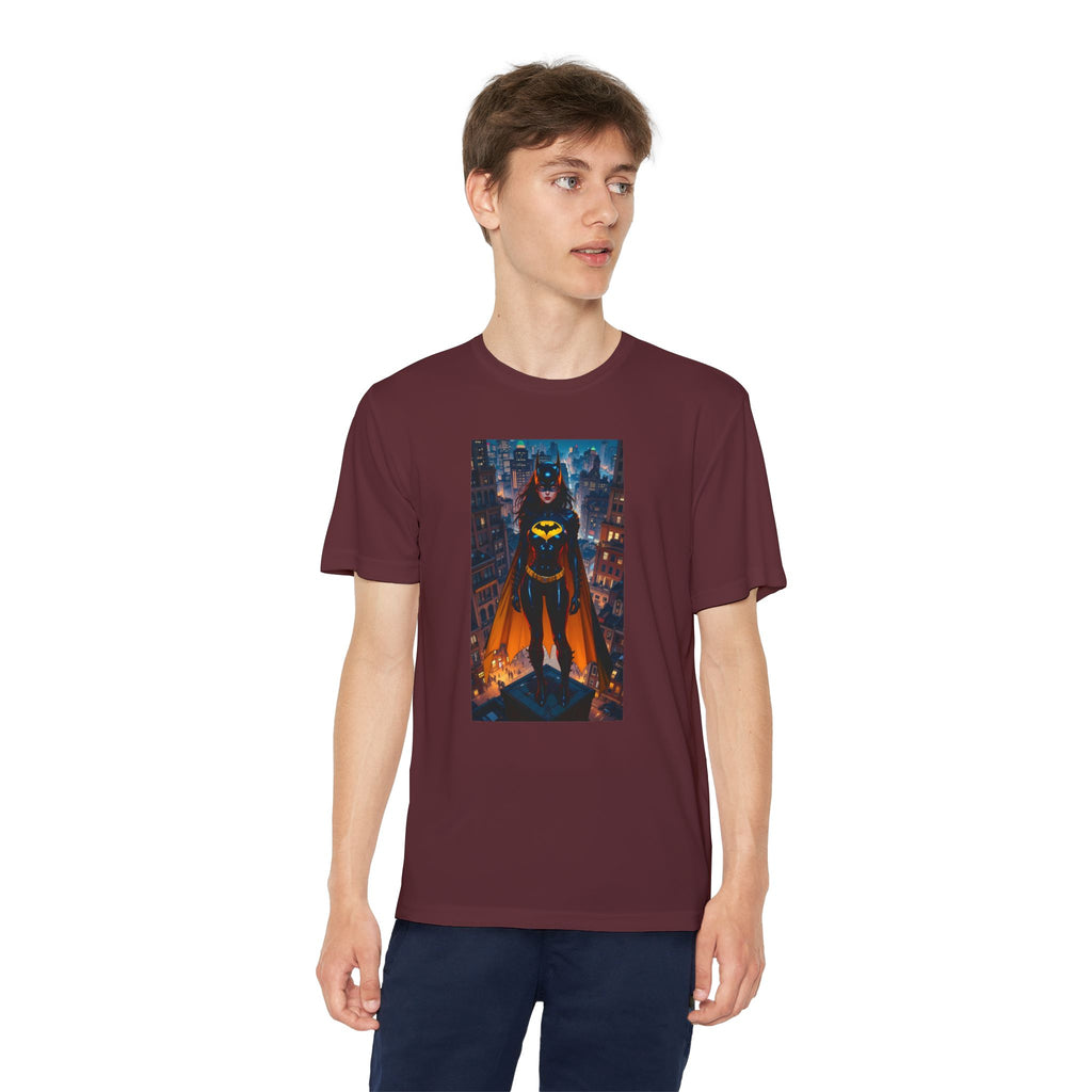 Copy of Superhero Youth T-Shirt Sports Graphic Tee, Cool Athletic Shirt for Kids