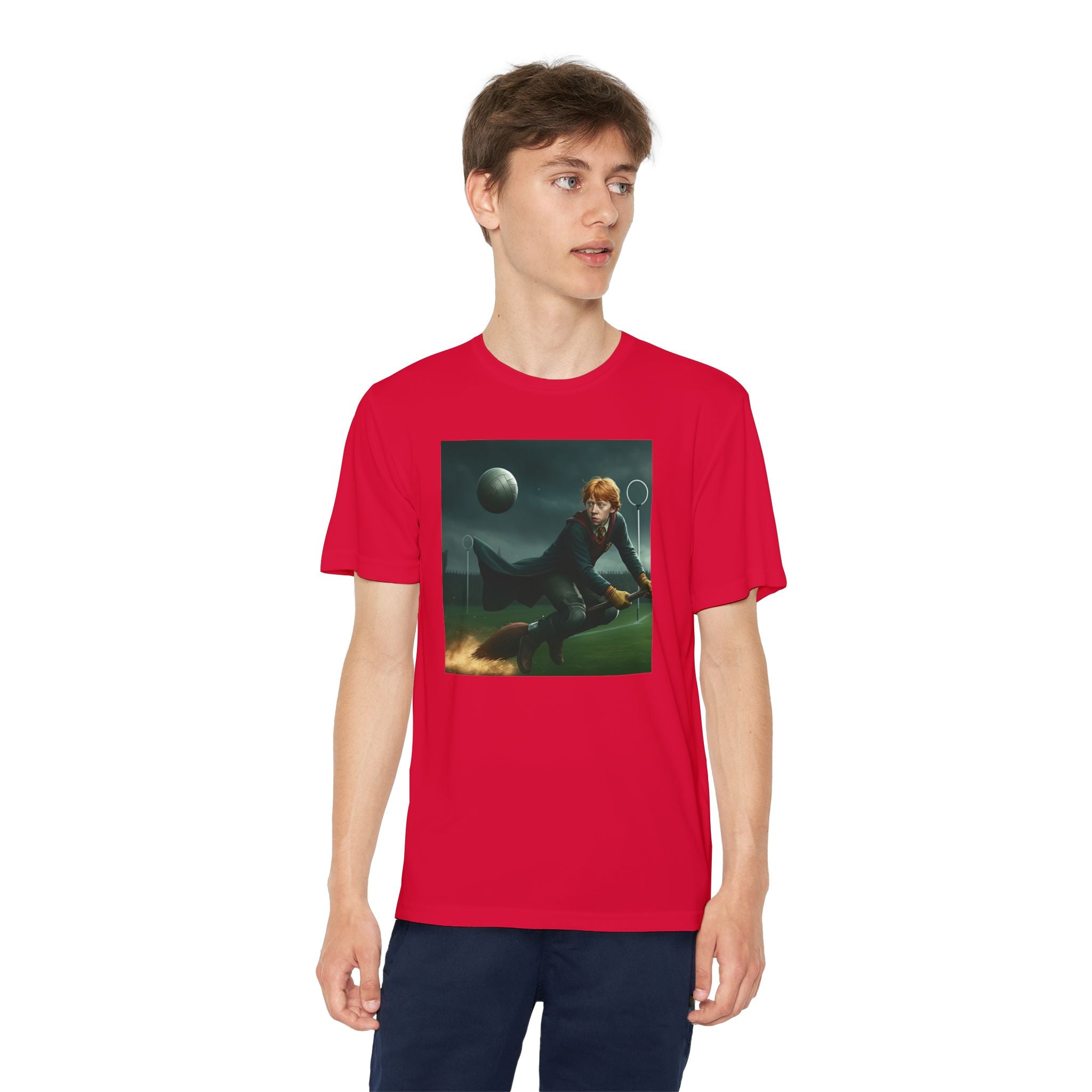 Youth Competitor Tee - Harry Potter, Wizard School Shirt, Magical Kids Top, Hogwarts Fan Gift, Sorcerer's Stone T-Shirt