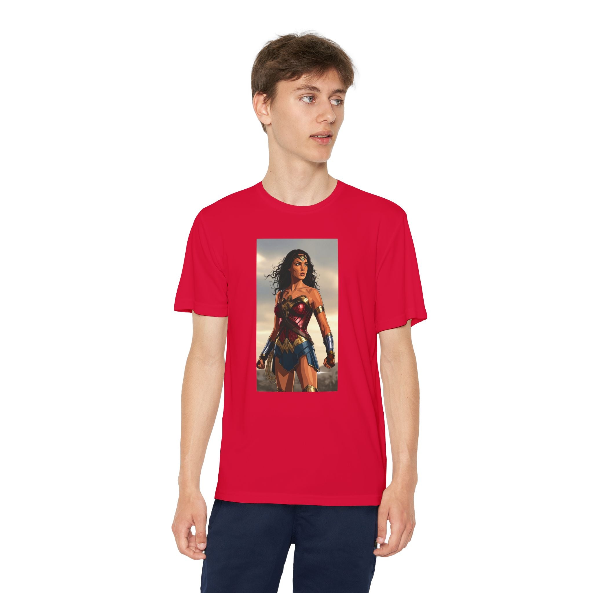 Wonder Woman Superhero Marvel t-shirt, Kids Graphic Tee, Boys Superhero Shirt, Children's Movie Character Top