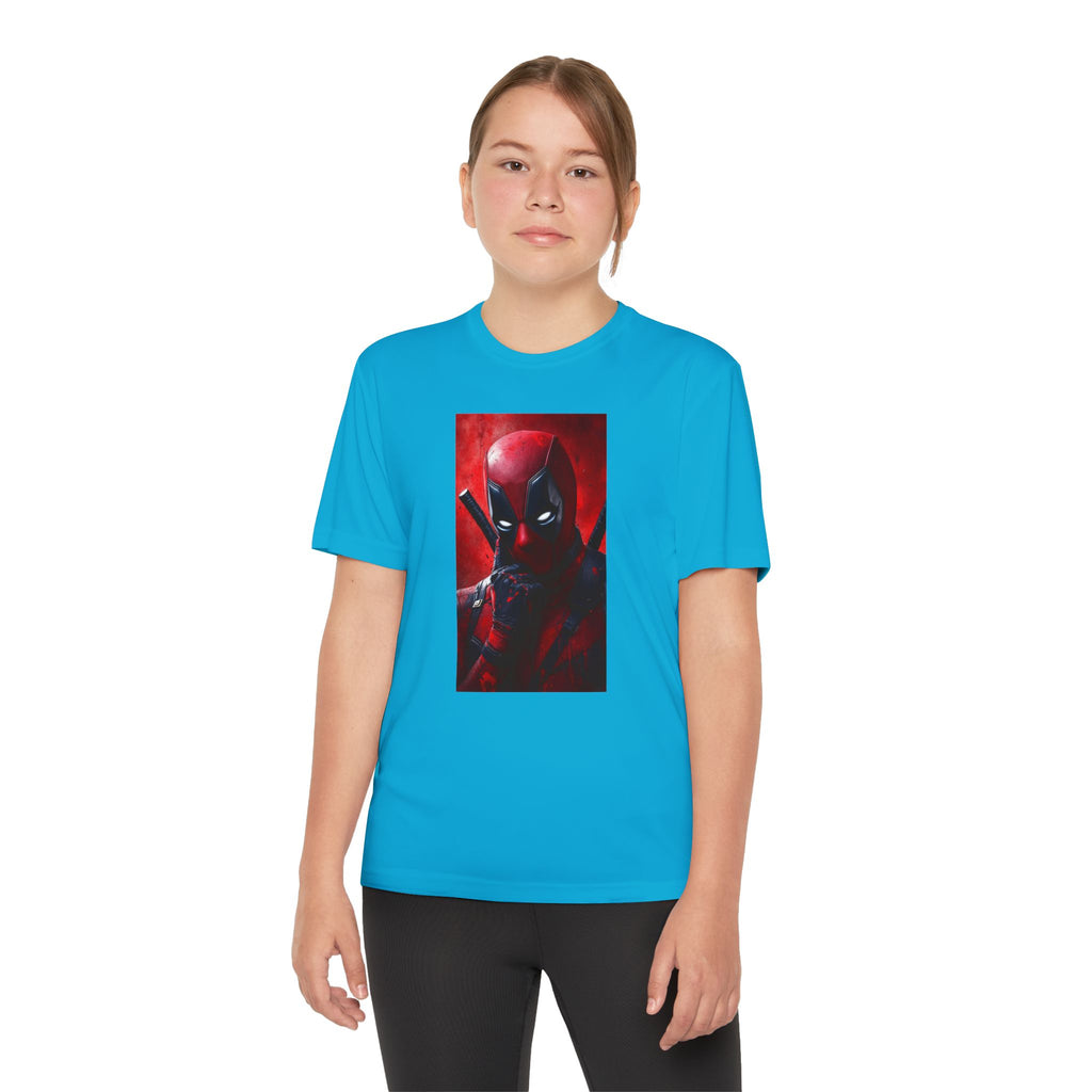 Deadpool Superhero Marvel Patriotic, Kids Graphic T-Shirt, Boys Hero Top, Girls Comic Book Clothing, Birthday