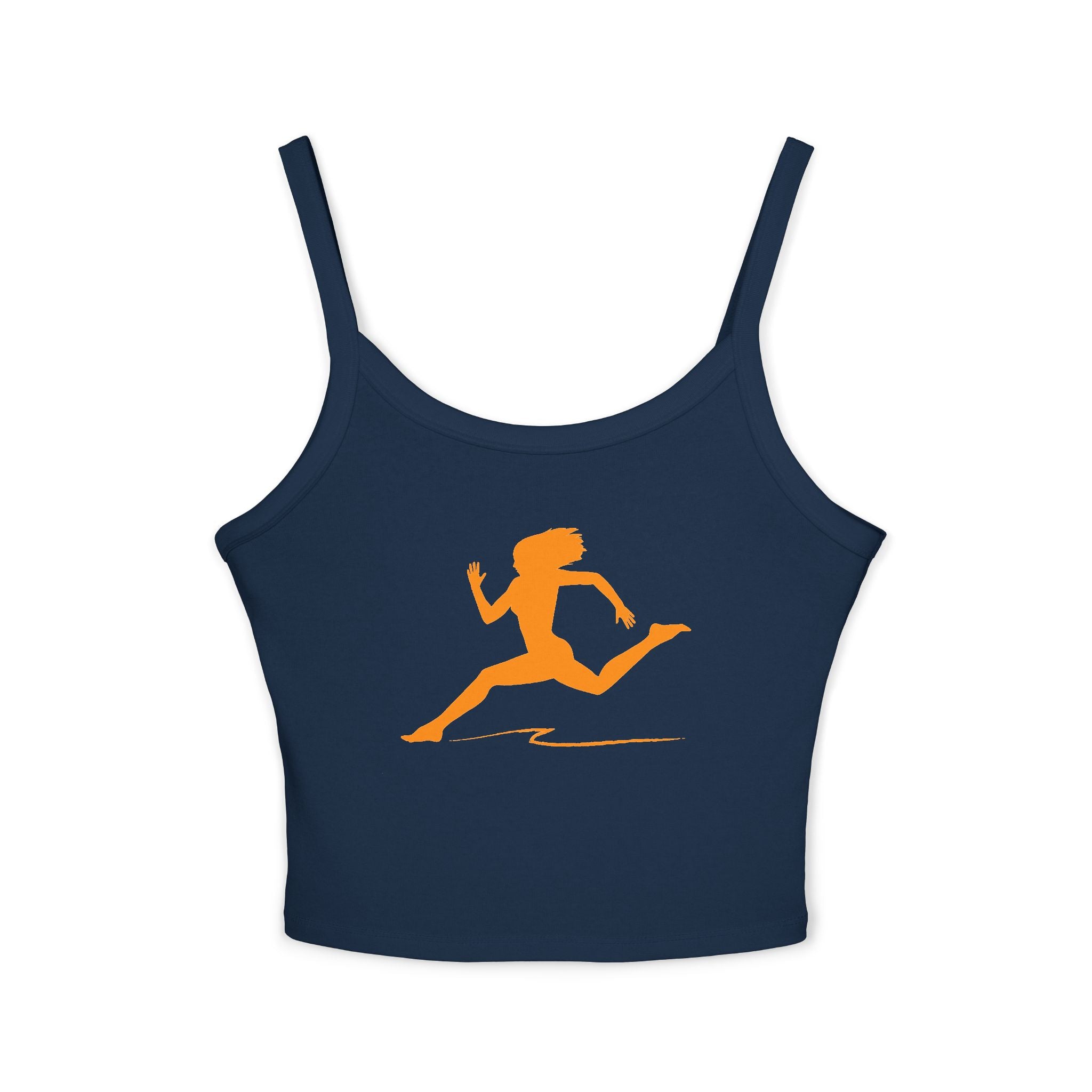 Running Woman Tank Top, Athletic Workout Top, Fitness Sleeveless Shirt, Jogging Muscle Tee, Exercise Gym Cami