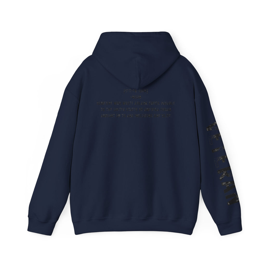 Veteran Patriotic Hoodie Rebel Spirit Unisex Hoodie