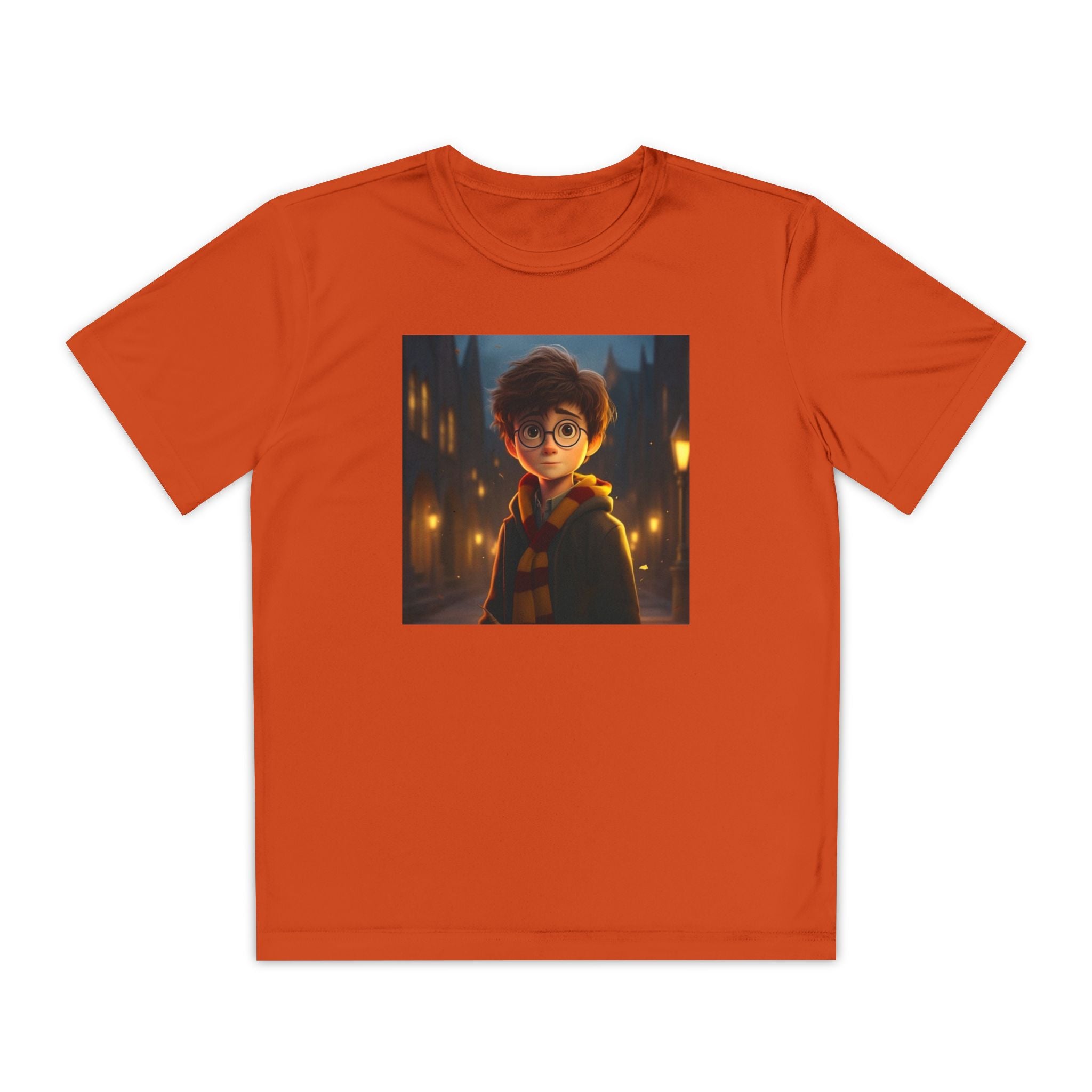 Youth Competitor Tee - Harry Potter, Wizard School Shirt, Magical Kids Top, Hogwarts Fan Gift, Sorcerer's Stone T-Shirt