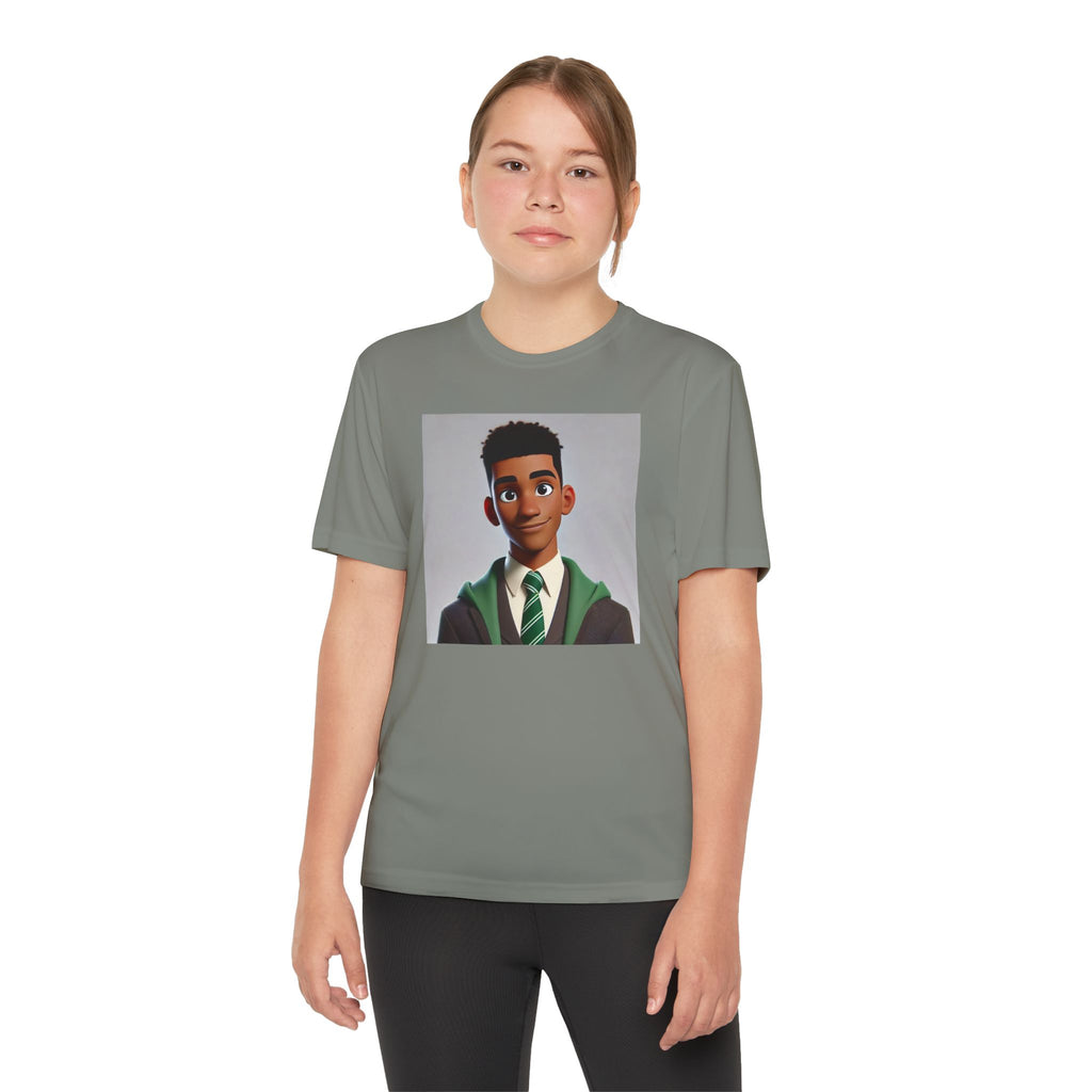 Youth Competitor Tee - Harry Potter, Wizard School Shirt, Magical Kids Top, Hogwarts Fan Gift, Sorcerer's Stone T-Shirt