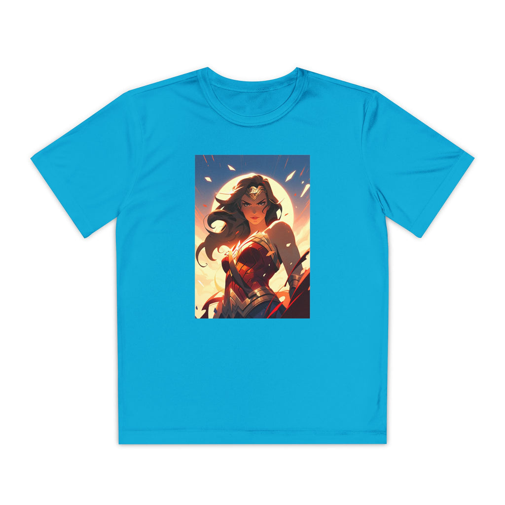 Wonder Woman Superhero Marvel t-shirt, Kids Graphic Tee, Boys Superhero Shirt, Children's Movie Character Top