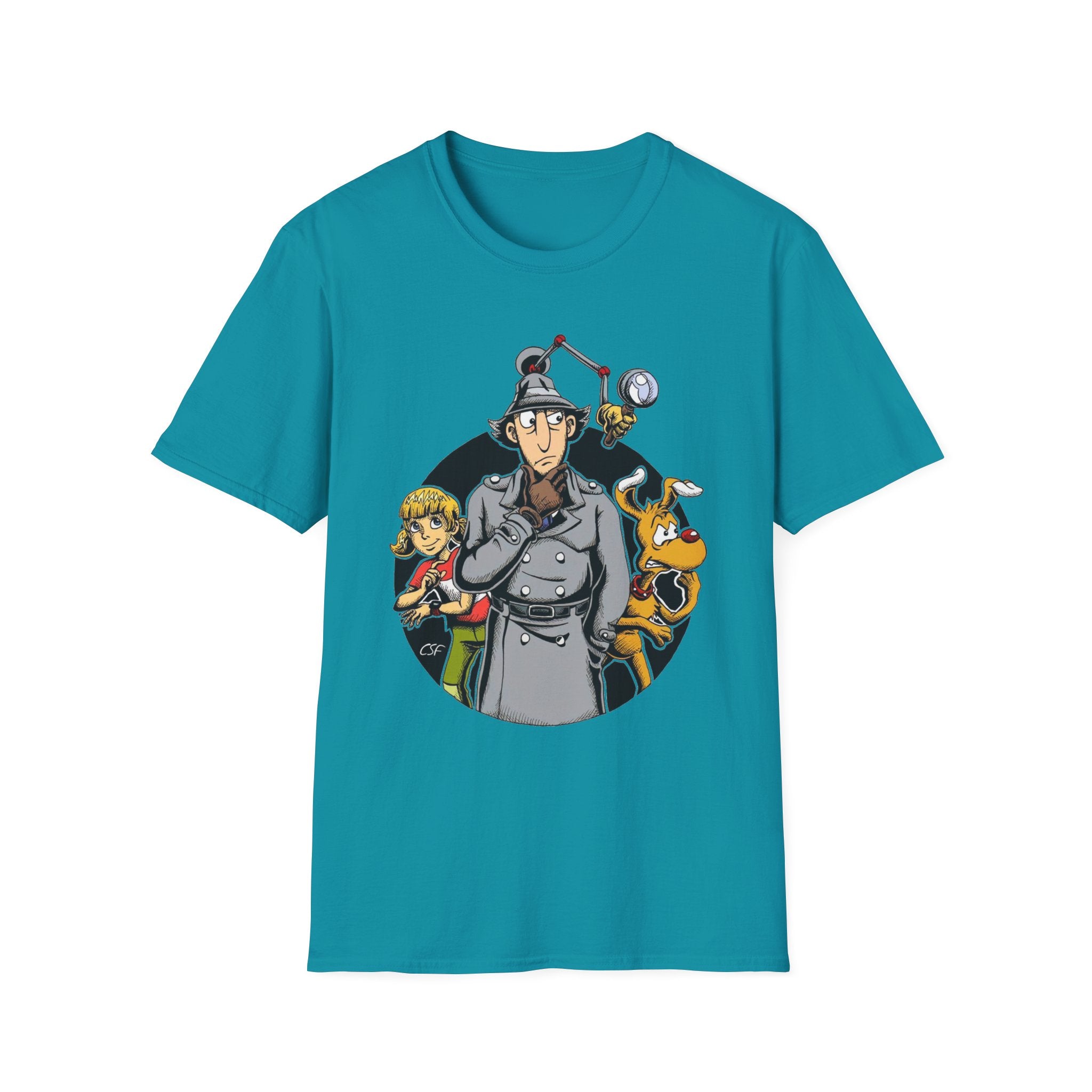 Retro Inspector Gadgets TV Cartoon T-Shirt
