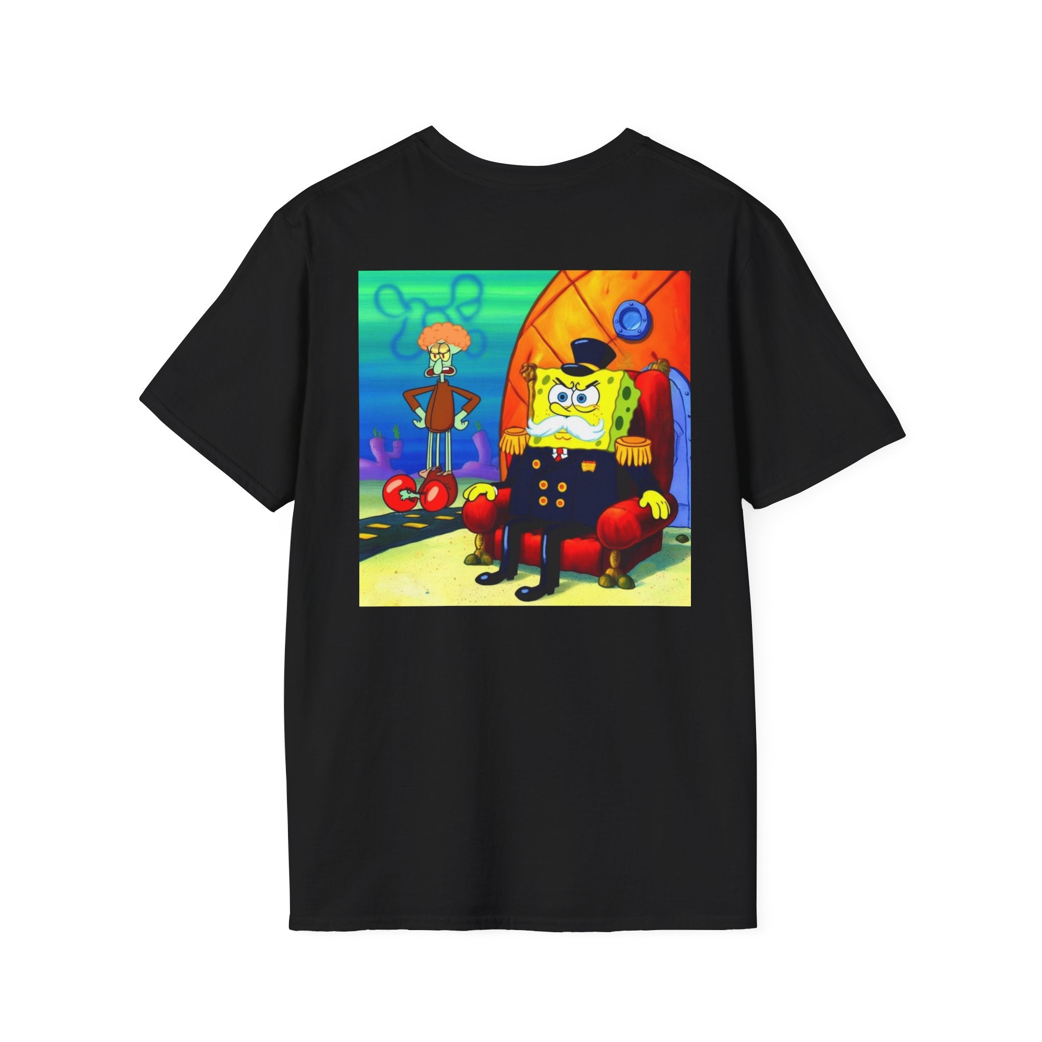 SpongeBob SquarePants Kids T-Shirt, Mr Krabs Squidward Patrick Star Youth Tee, Nickelodeon Children's TV Shirt, Unisex Softstyle